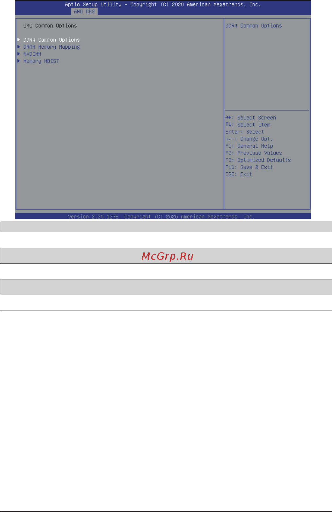 Gigabyte H262-Z6A (rev. 100) [107/172] 3 3 umc common options