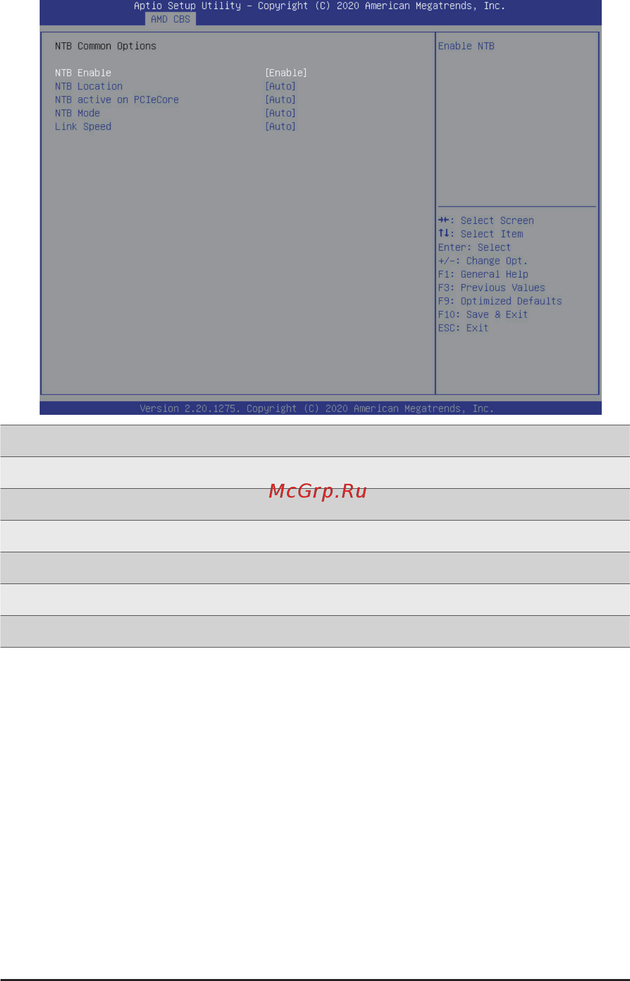 Gigabyte H262-Z6B (rev. 100) [129/172] 3 6 ntb common options