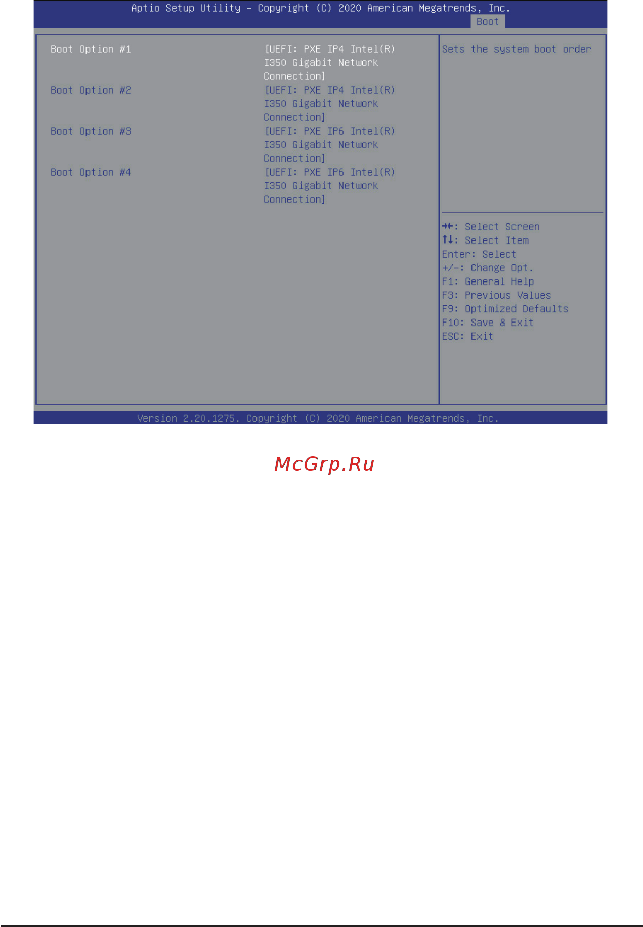 Gigabyte H262-Z6B (rev. 100) [147/172] 8 1 uefi network drive bbs priorities
