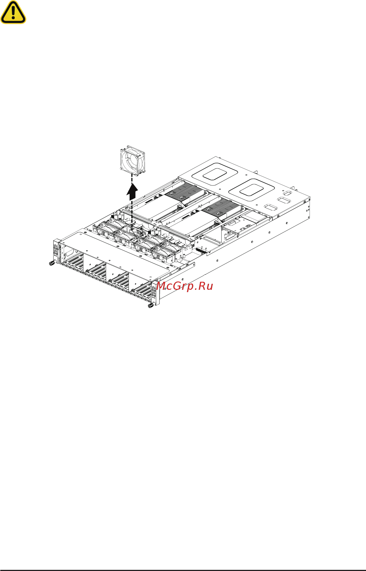 Gigabyte H262-Z6B (rev. 100) [39/172] 10 replacing the fan assembly