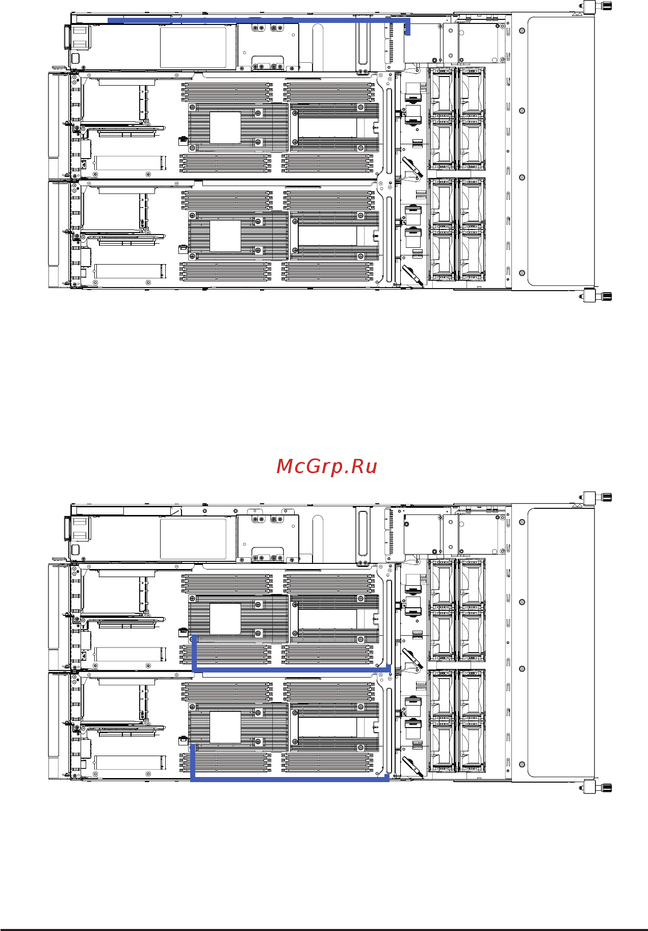 Gigabyte H262-Z6B (rev. 100) [55/172] On board sata to hdd back plane board cable