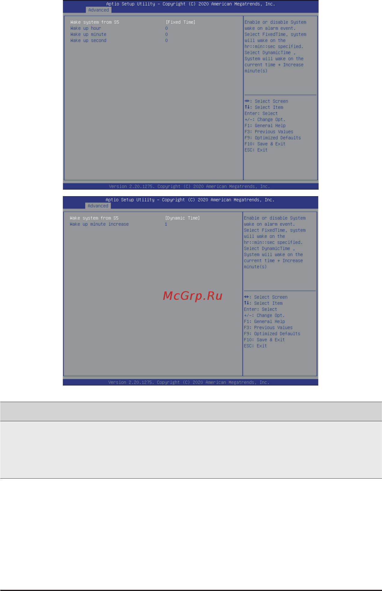 Gigabyte H262-Z6B (rev. 100) [71/172] 2 5 s5 rtc wake settings