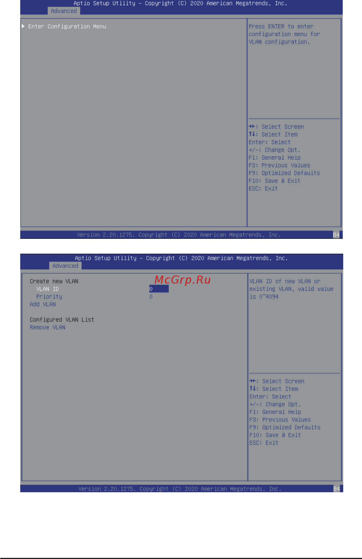 Gigabyte H262-Z6B (rev. 100) [91/172] 2 19 vlan configuration
