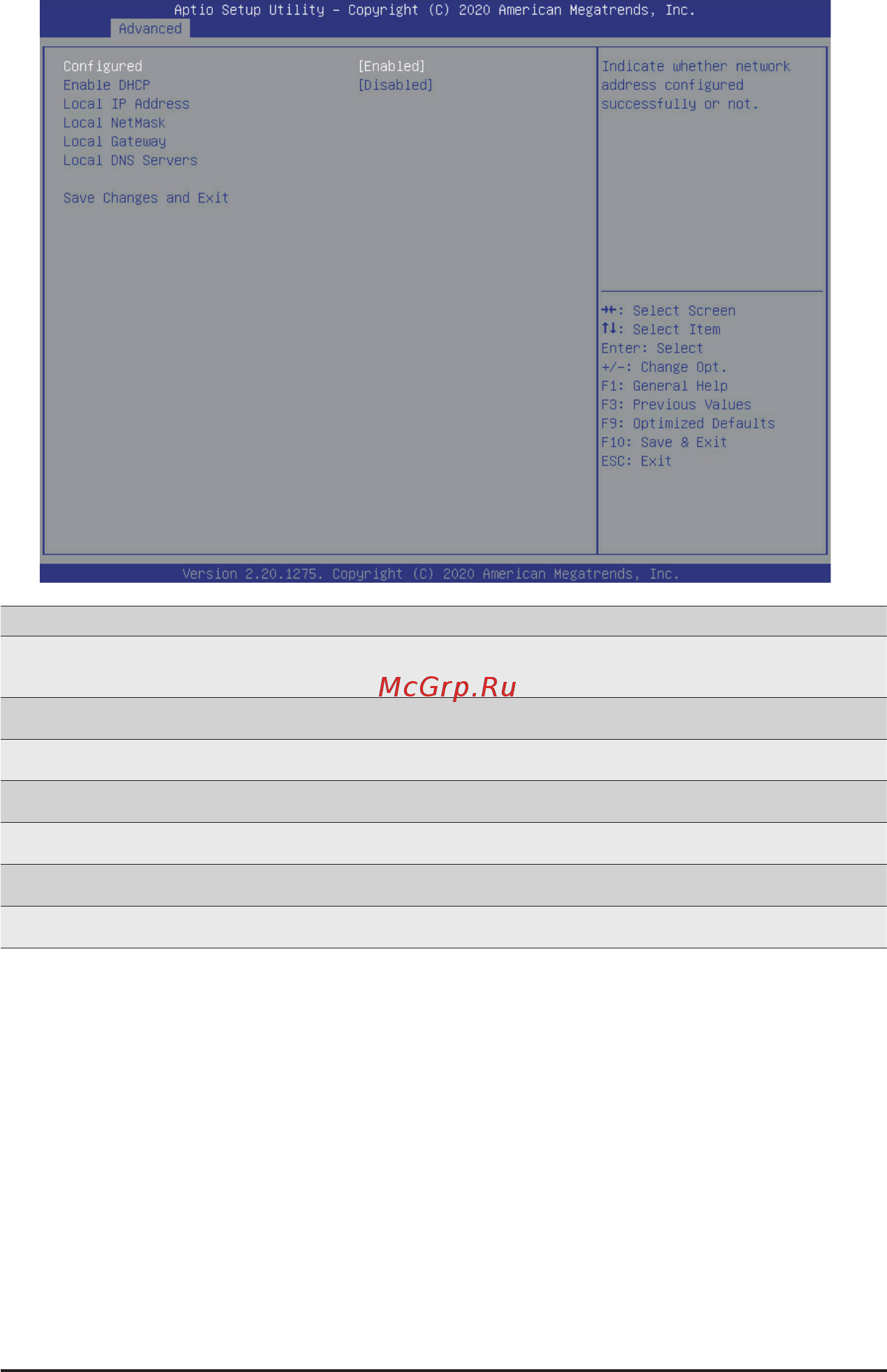 Gigabyte H262-Z6B (rev. 100) [93/172] 2 20 mac ipv4 network configuration