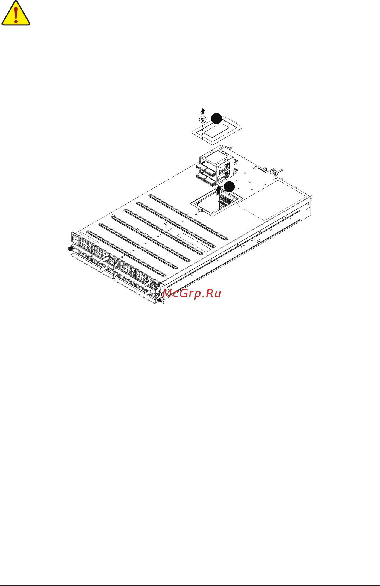 Gigabyte H270-F4G (rev. 100) [18/125] 2 replacing power supply board cage cover