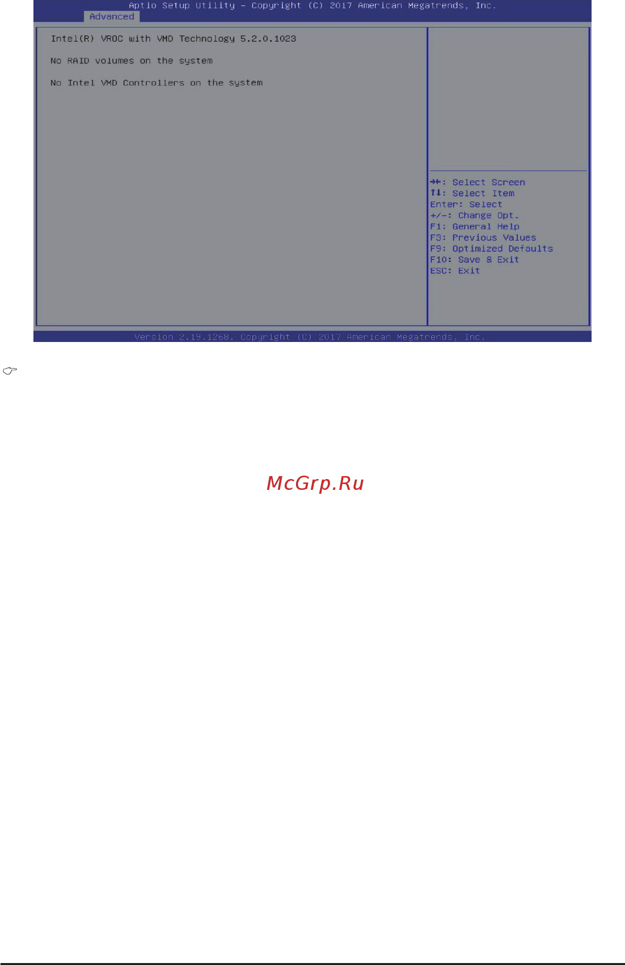 Gigabyte H261-3C0 (rev. 100) [48/123] Intel r virtual raid on cpu