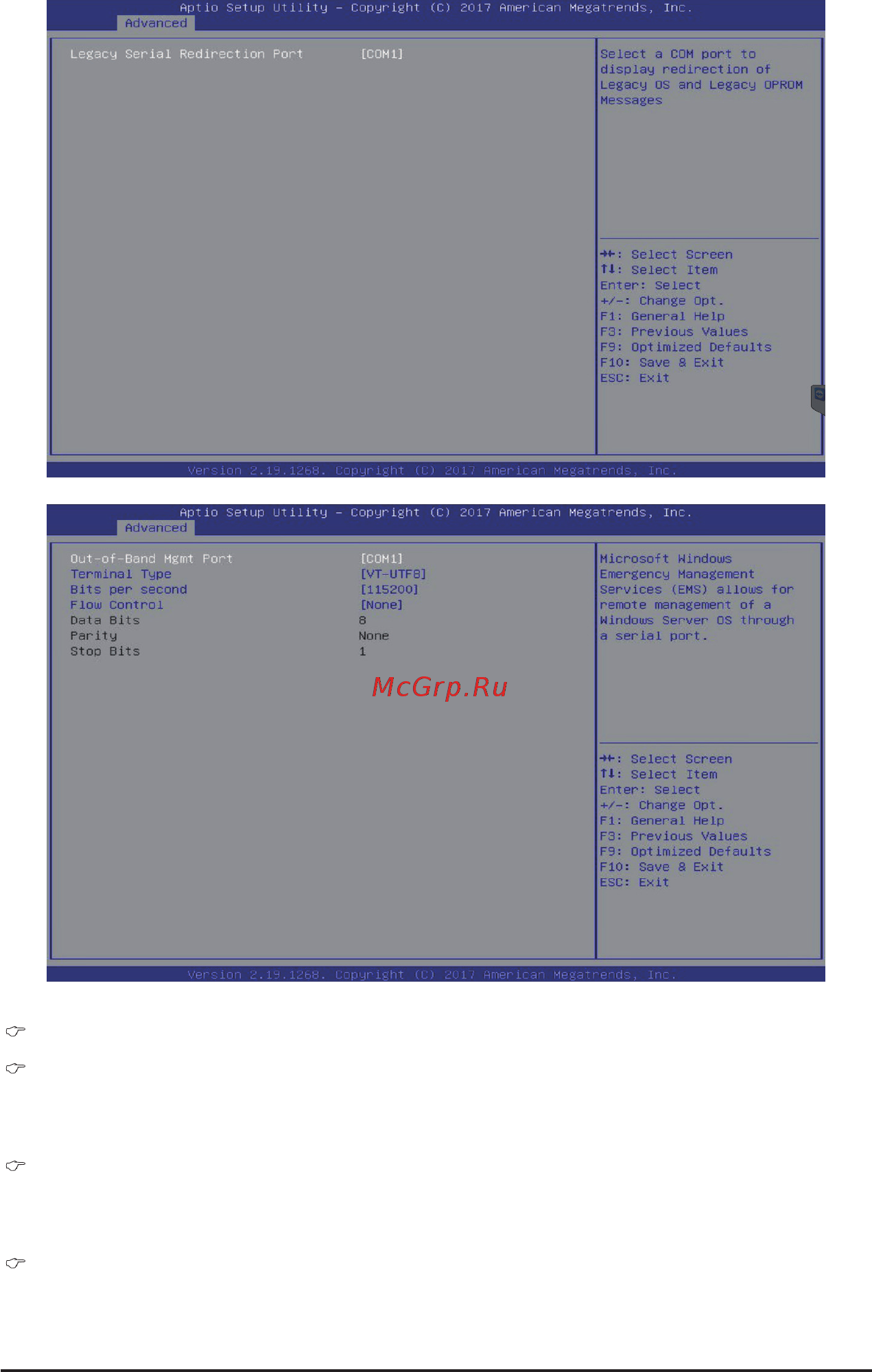 Gigabyte H261-3C0 (rev. 100) [56/123] Data bits