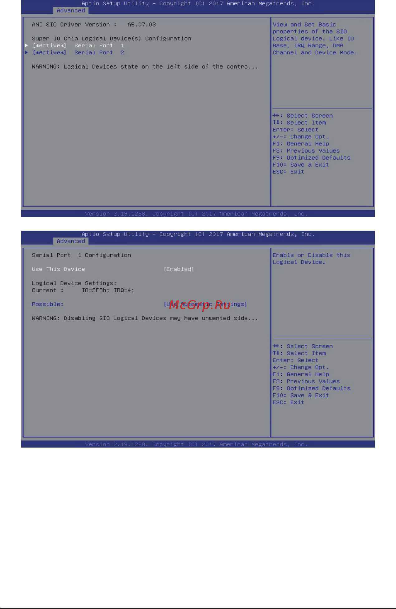 Gigabyte H261-3C0 (rev. 100) [58/123] 2 6 sioconfiguration