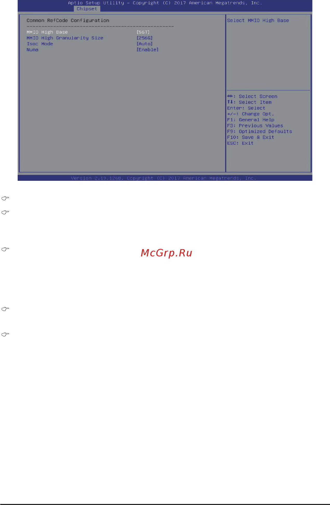 Gigabyte H261-3C0 (rev. 100) [74/123] Numa non uniform memory access