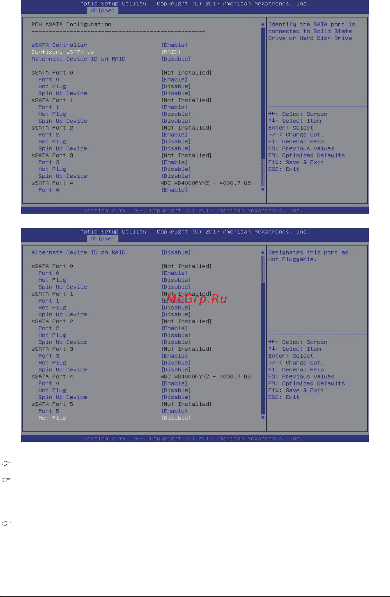Gigabyte H261-N80 (rev. 100/A00/B00) [94/123] Pchssataconfiguration ssata controller s