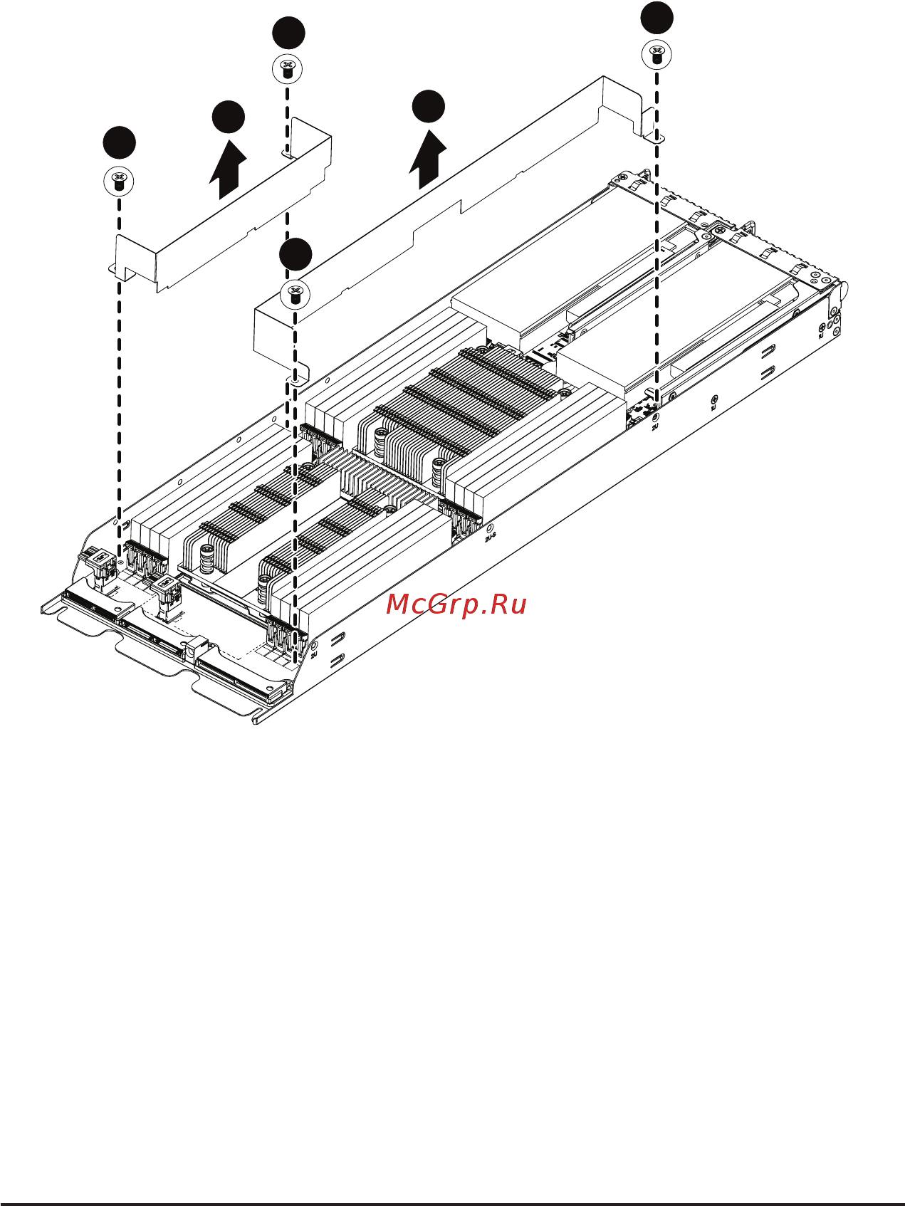 Gigabyte H261-Z60 (rev. A00) [27/130] 4 removing and installing the fan duct