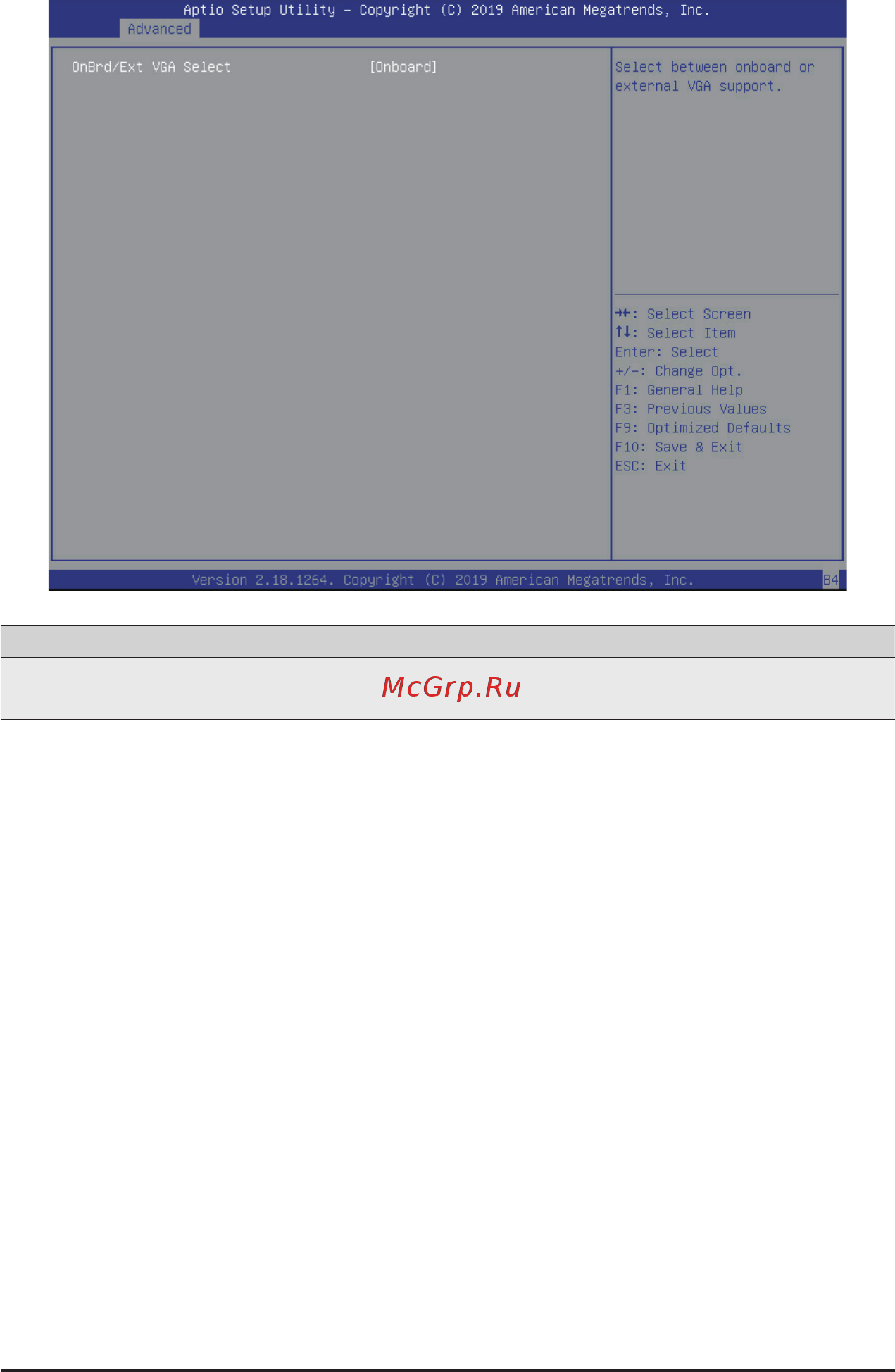 Gigabyte H261-Z61 (rev. A00) [52/130] 2 3 legacy video select