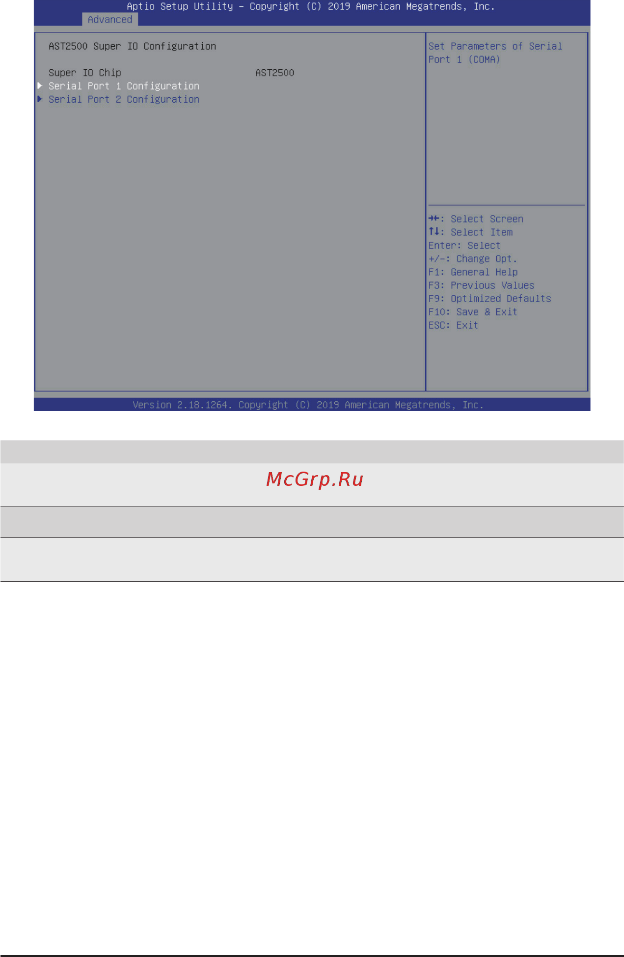 Gigabyte H261-Z60 (rev. A00) [53/130] 2 4 ast2500 super io configuration