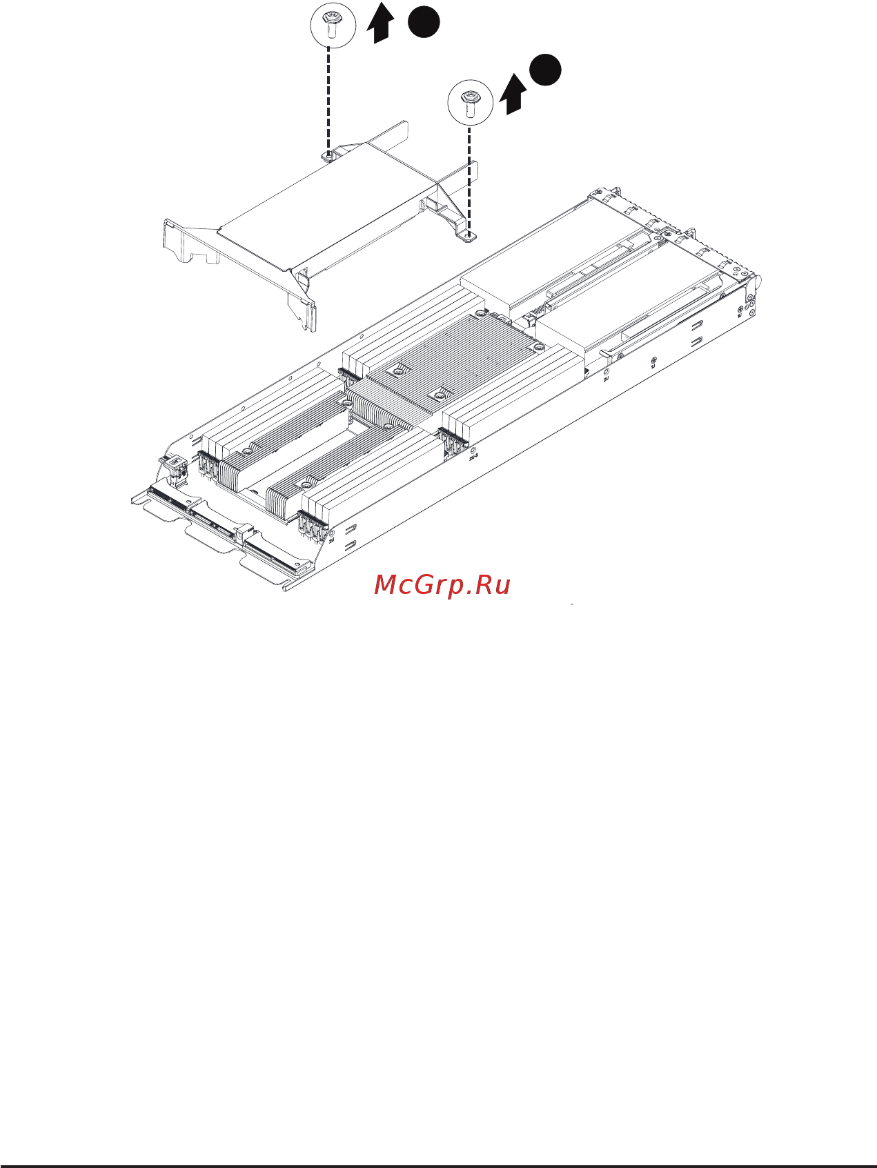 Gigabyte H261-NO0 (rev. 100) [29/113] 4 removing and installing the fan duct