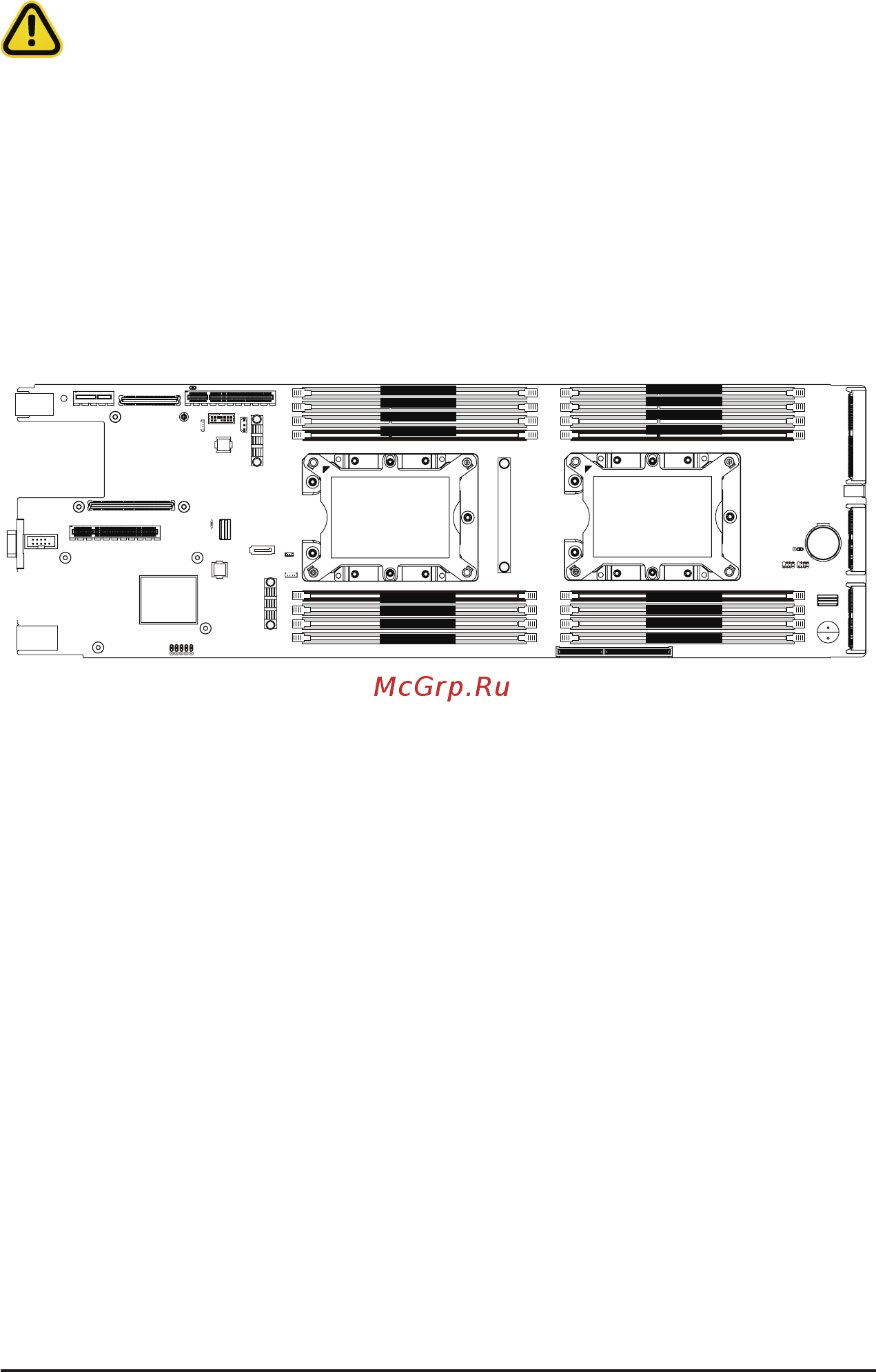 Gigabyte H261-NO0 (rev. 100) [34/113] This motherboard provides 16 ddr4 memory sockets and supports six channel technology after the memory is installed the bios will automatically detect the specifications and capacity of the memory enabling eight channel memory mode will be eight times of the original memory bandwidth