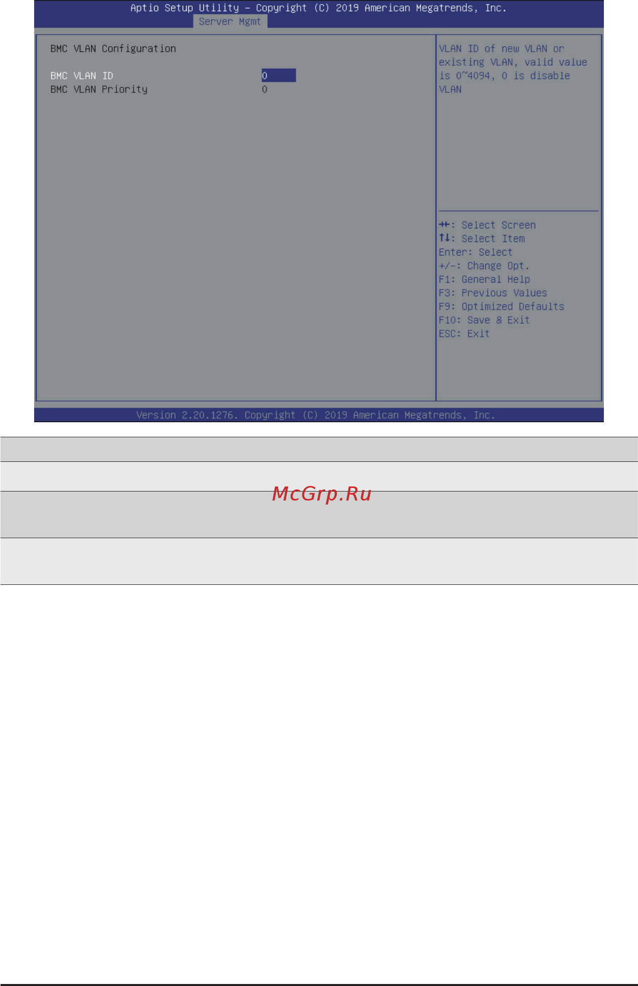 Gigabyte H261-NO0 (rev. 100) [97/113] 4 3 bmc vlan configuration
