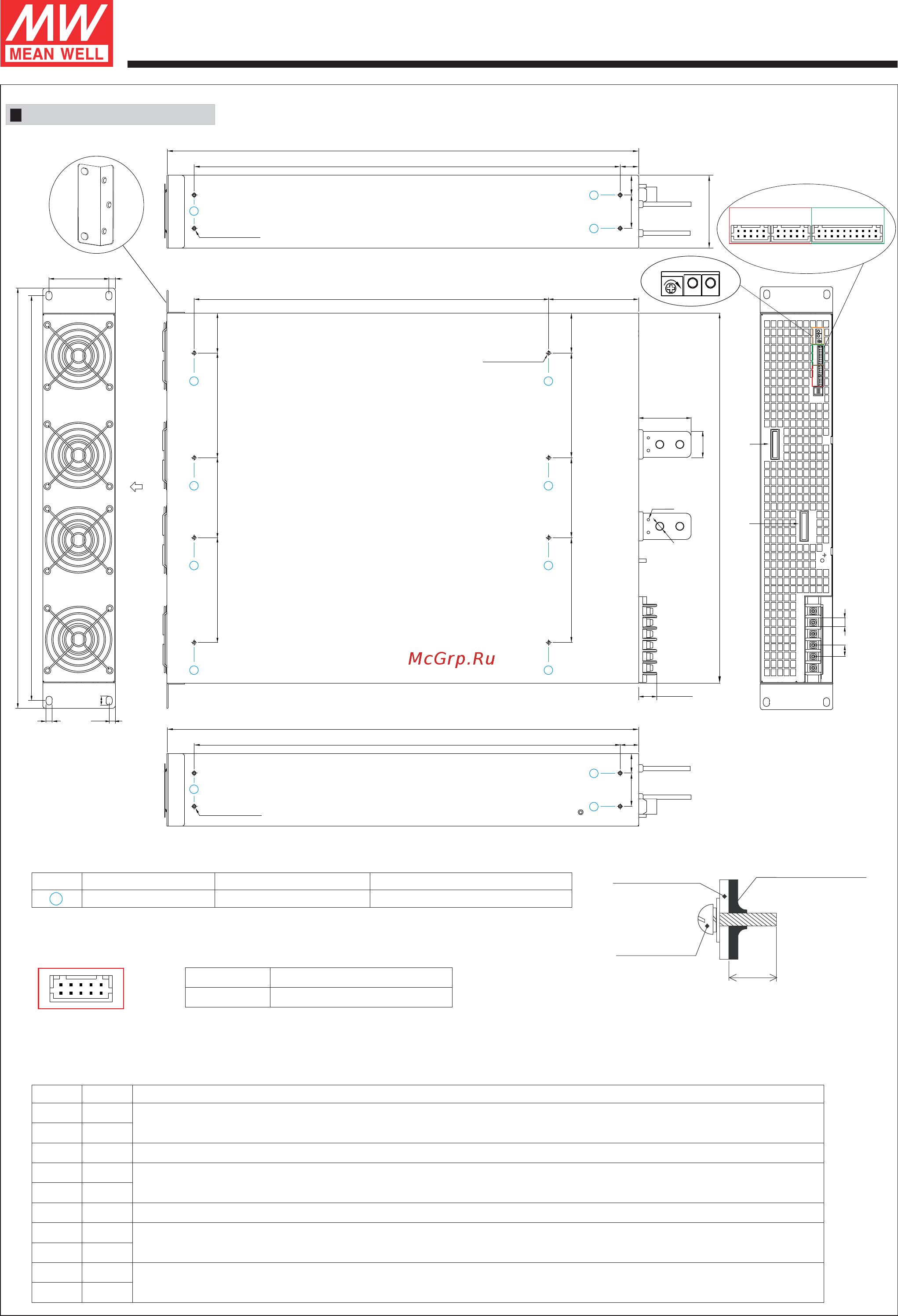 MEAN WELL RST-10000-24 [9/10] Connection for output current programming