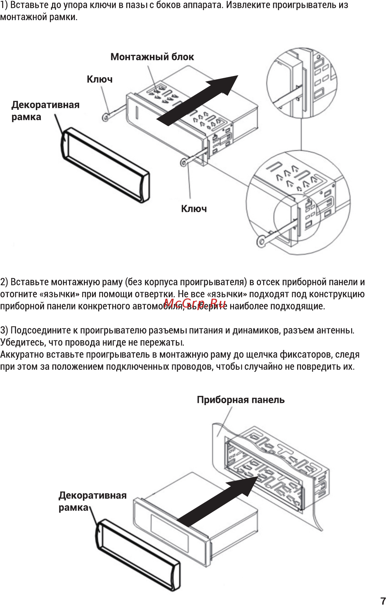 ACV AVS-912BG [7/20] Страница 7