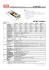 MEAN WELL USP-225-3.3 Data Sheet