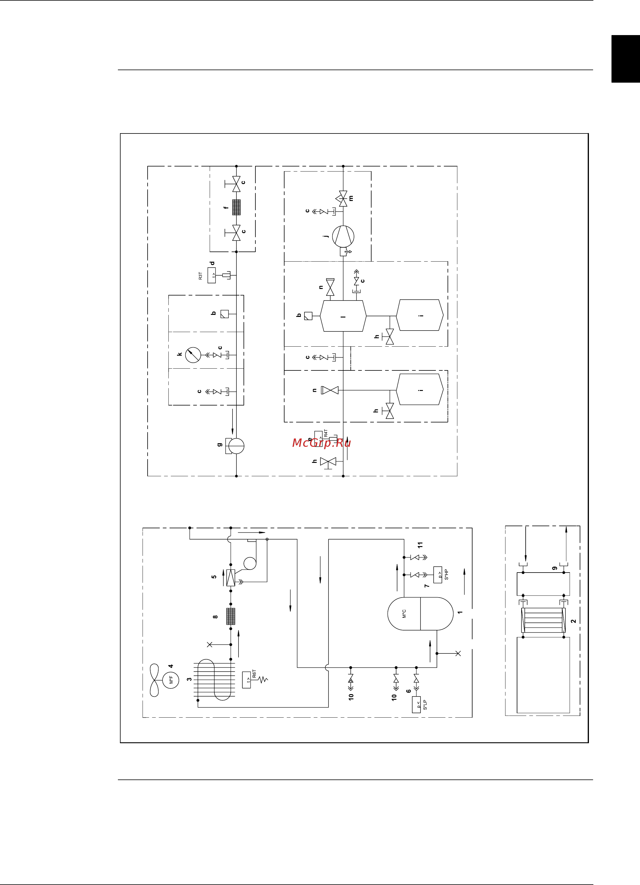 Daikin EUWYP24KAZW1 [75/215] Functional diagram refrigeration circuit euwa 5 24kazw1