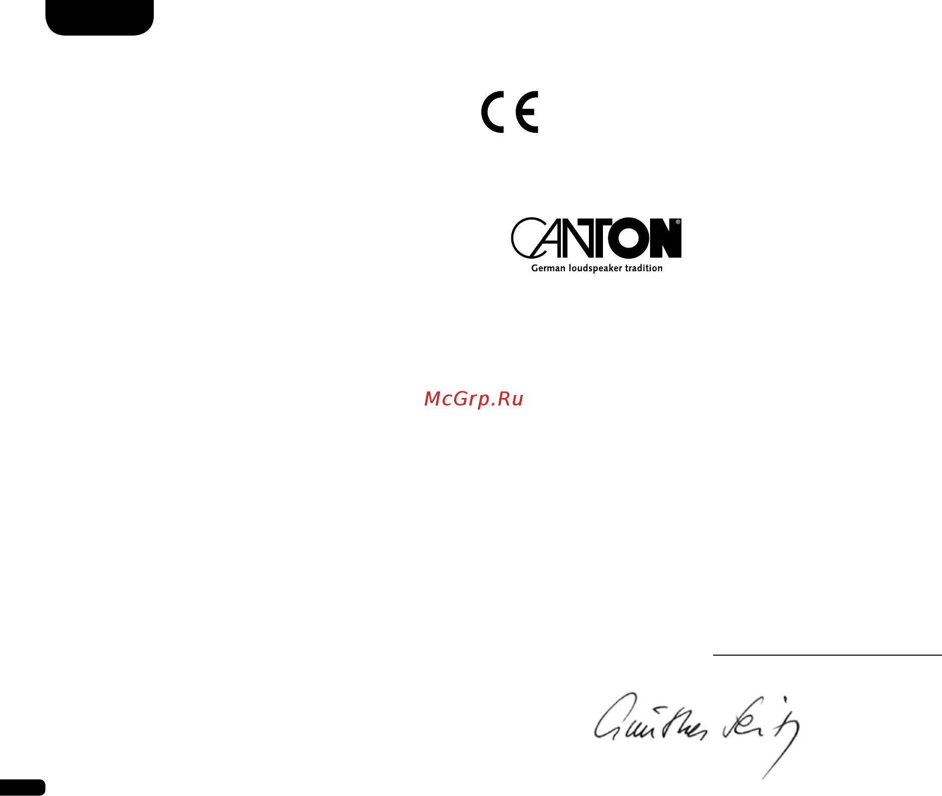 Canton AM 5 [14/31] Eu konformitätserklärung