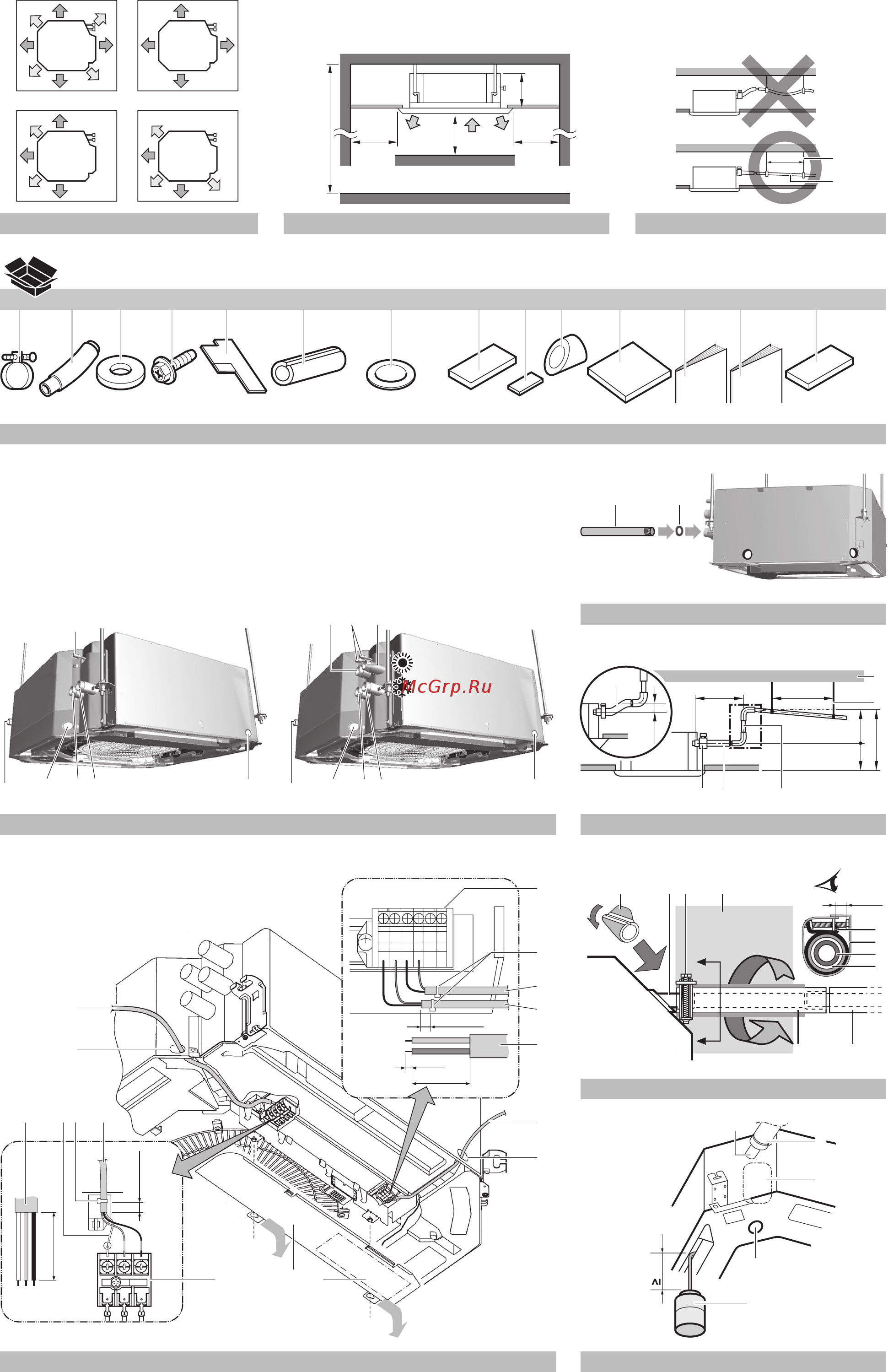 Daikin FWC-BF Инструкция по монтажу онлайн [2/20] 705524