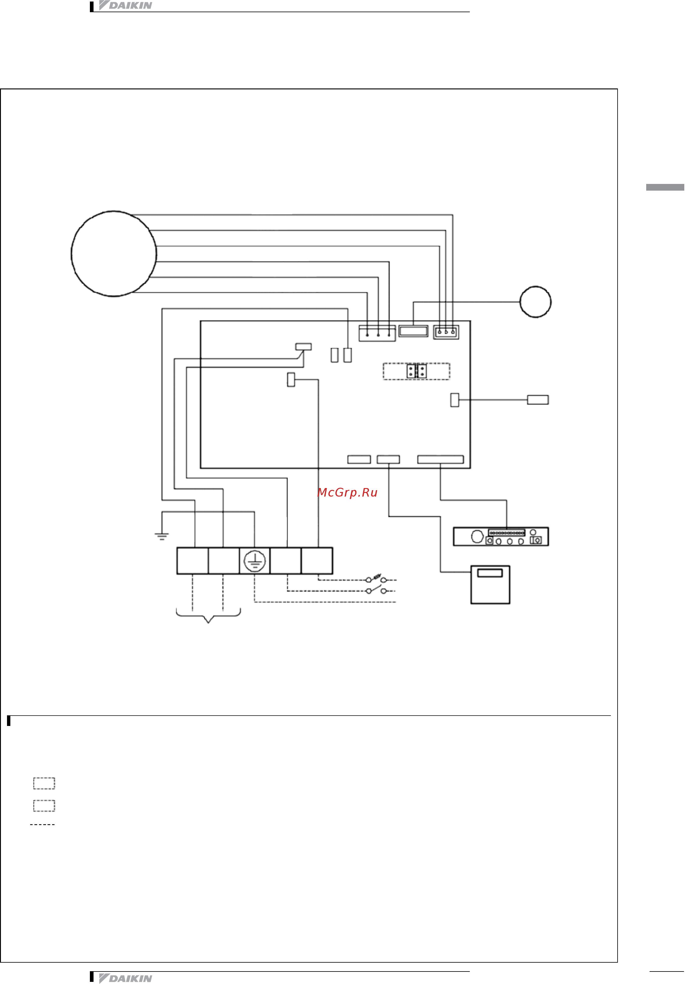Daikin FWT02CT [9/13] Монтажные схемы