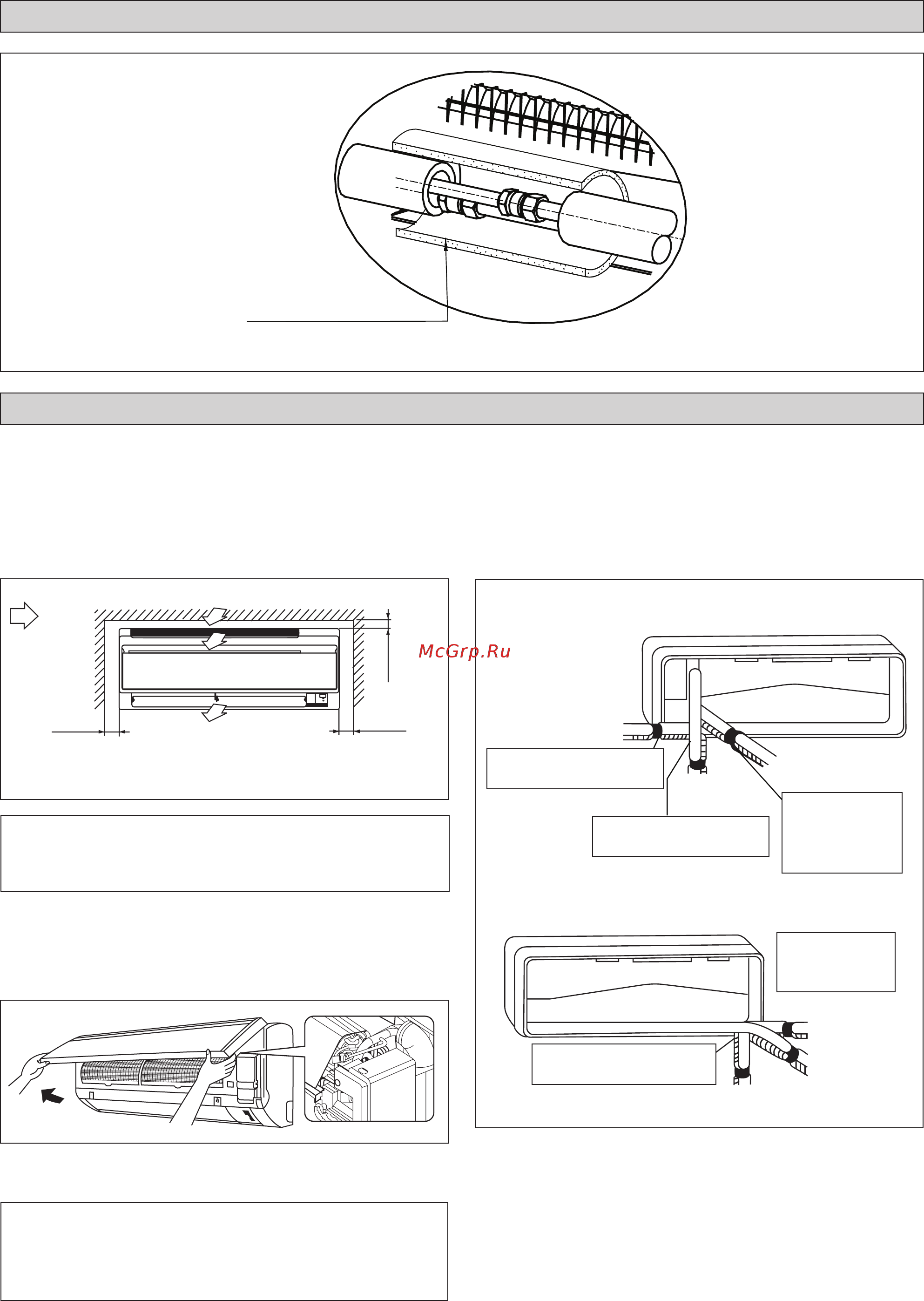 Daikin FWT06CATNMV1 [6/140] Installation of the indoor unit