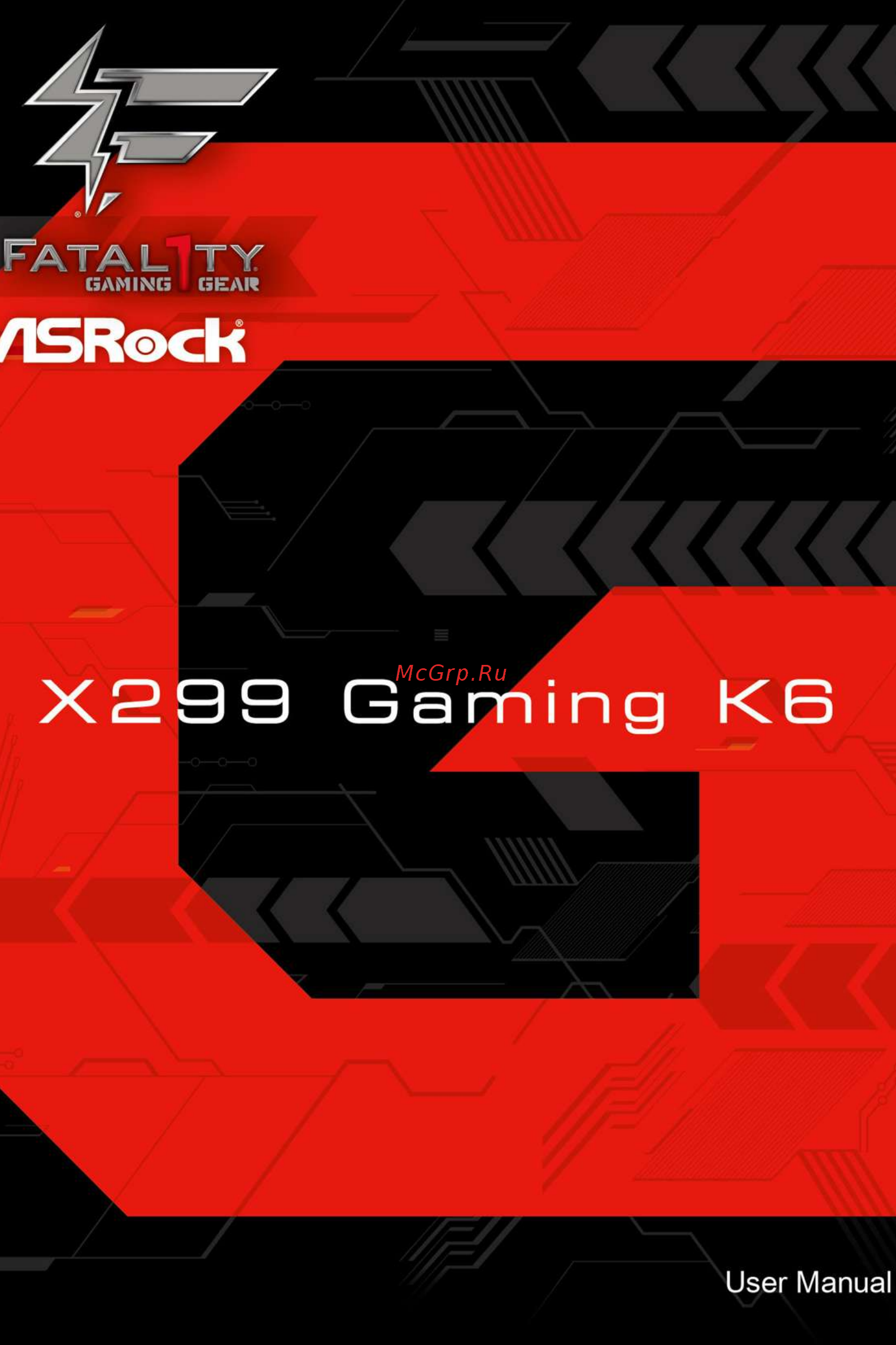ASRock Fatal1ty X299 Gaming K6 Инструкция онлайн