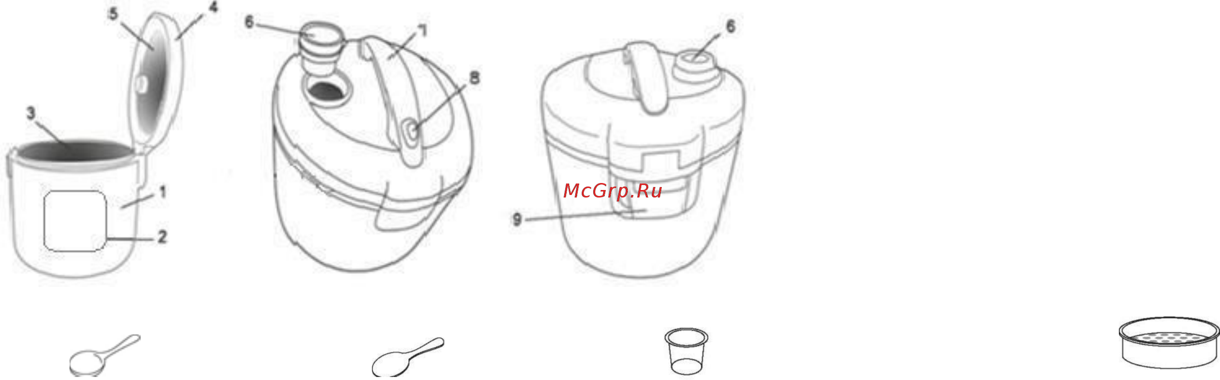 Polaris PMC 0578AD [43/67] Басқару панелі және дисплей