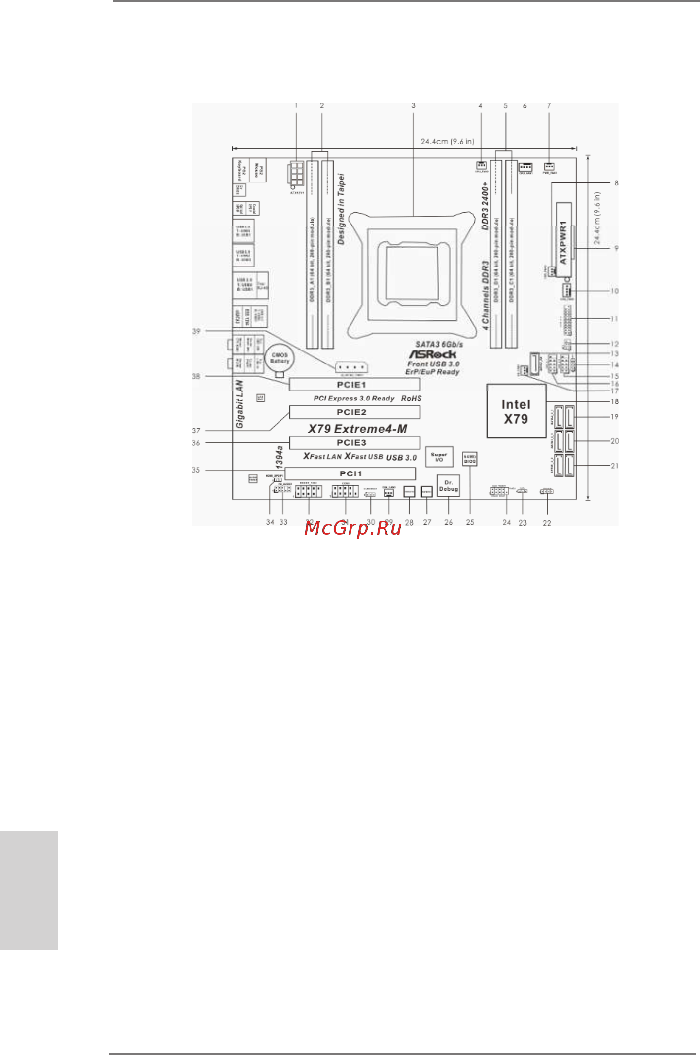 ASRock X79 Extreme4-M [2/229] Asrock x79 extreme4 m motherboard