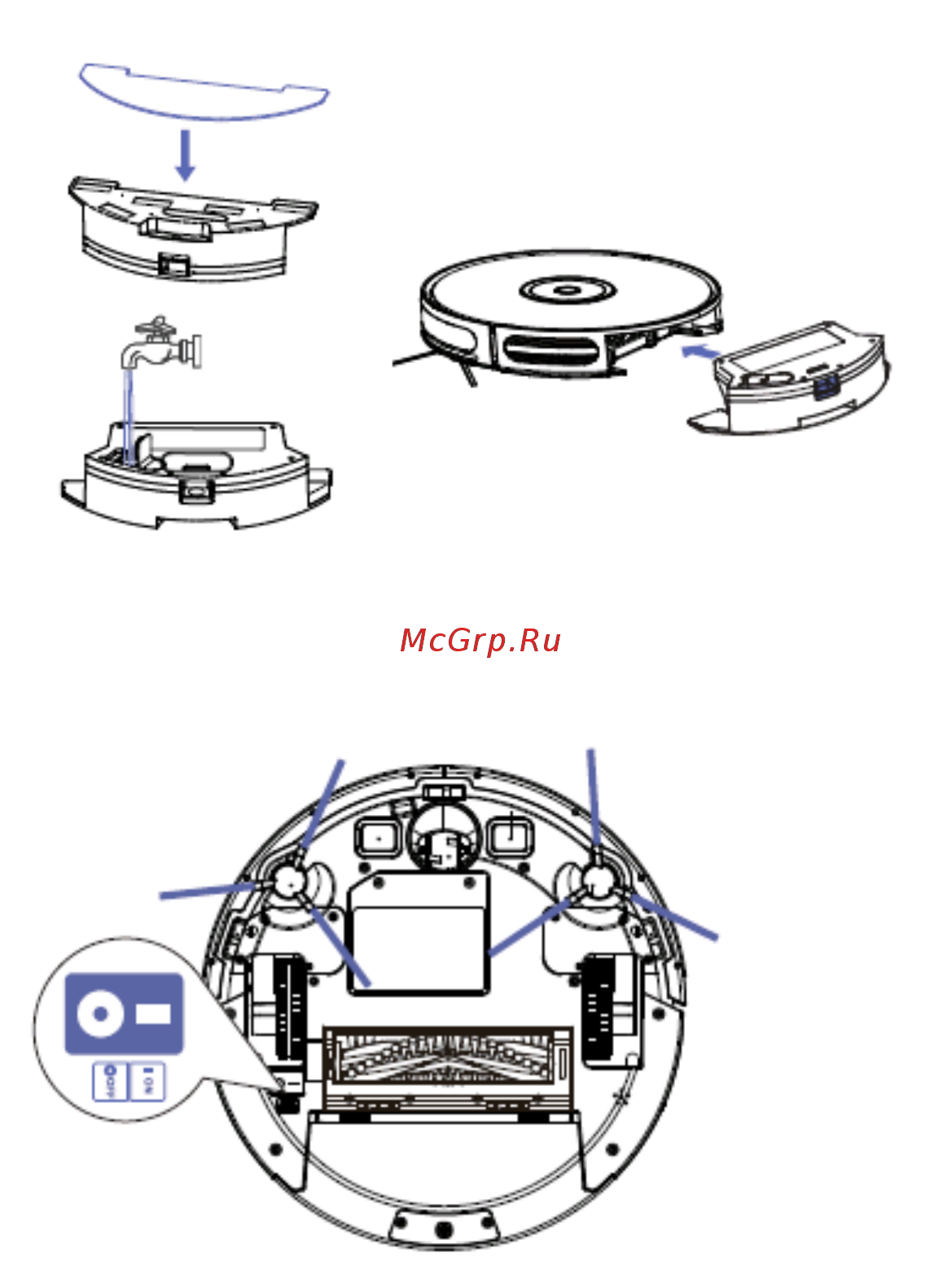 Polaris PVCR 3200 IQ Home Aqua Инструкция по эксплуатации онлайн [5/175] 537135