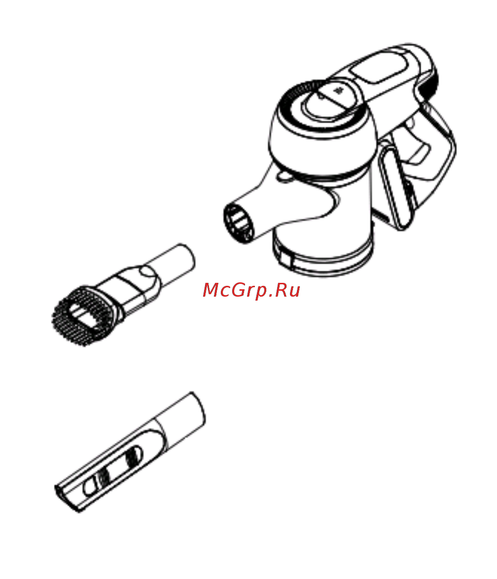 Polaris PVCS 1101 HandStickPRO Инструкция по эксплуатации онлайн [8/67] 537138