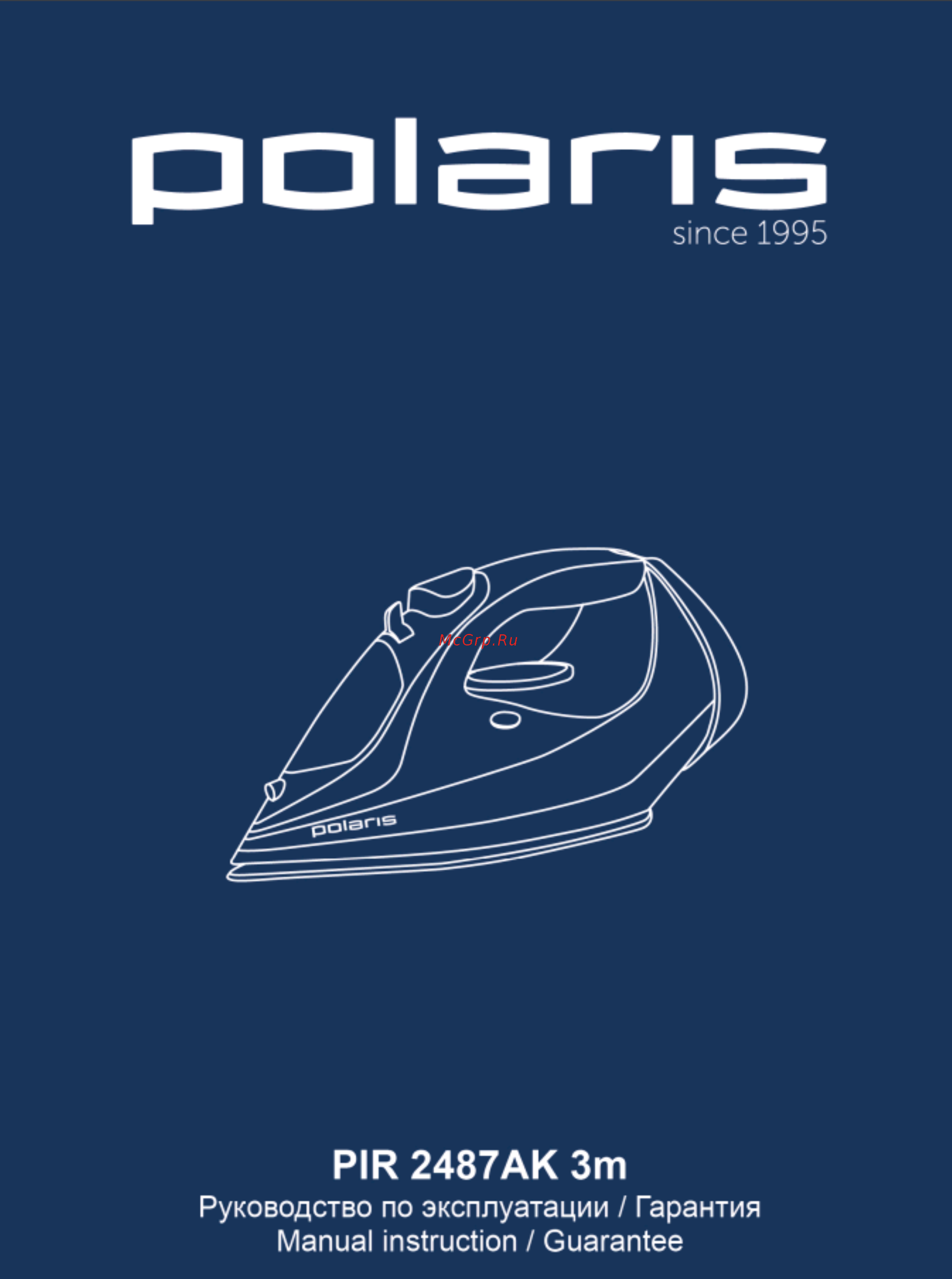 Polaris PIR 2487AK 3m Инструкция по эксплуатации онлайн
