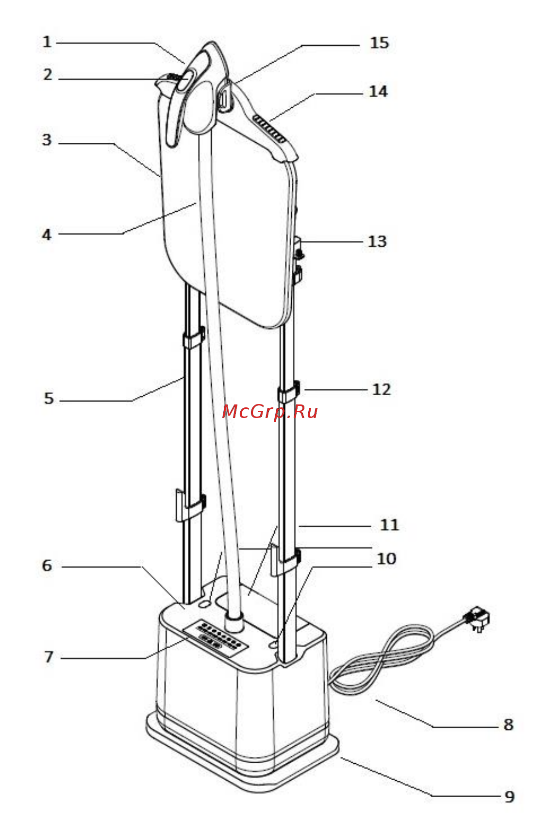 Polaris PGS 2090VA [23/51] Опис приладу