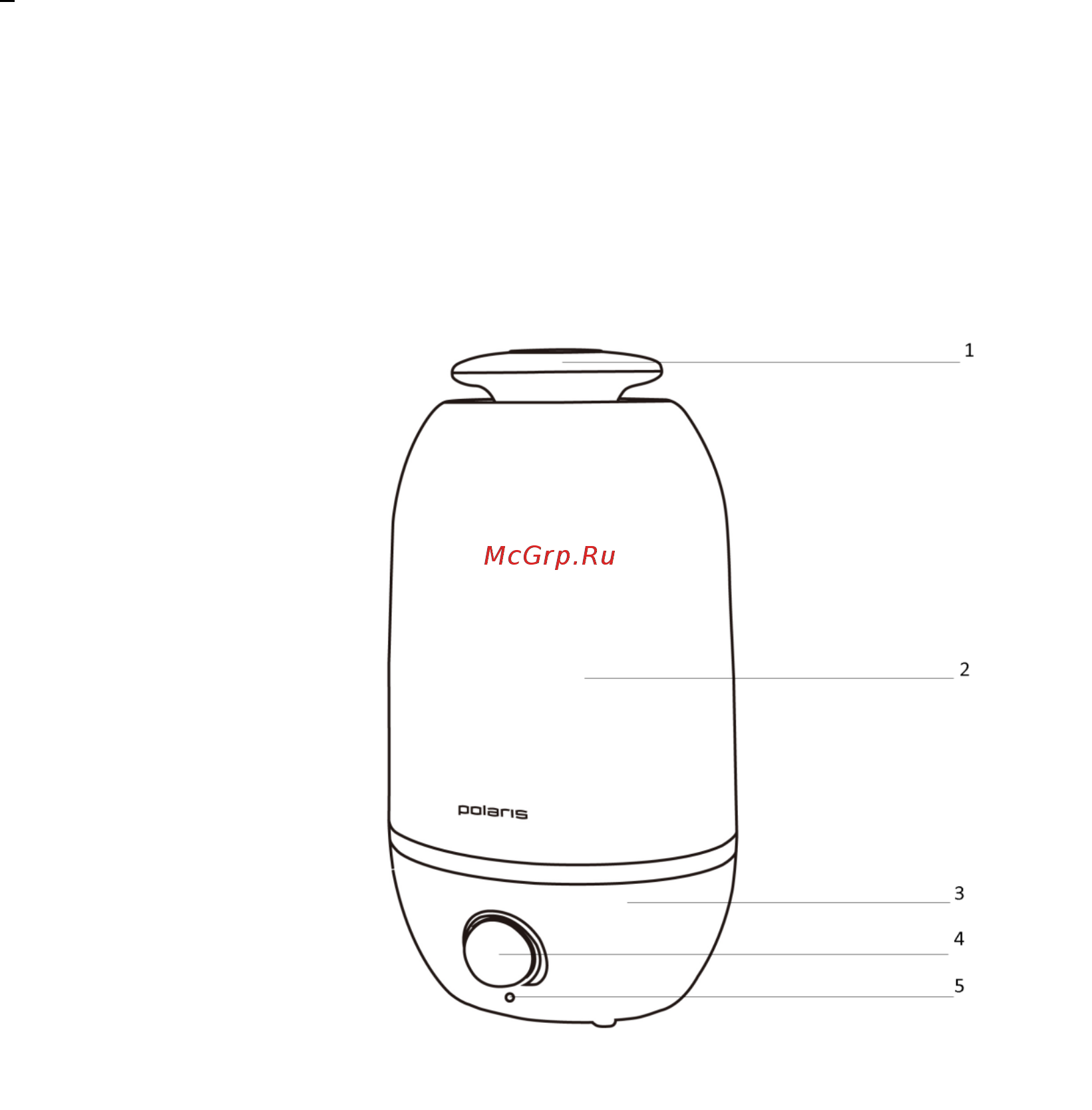 Polaris PUH 3703 [4/23] Описание прибора