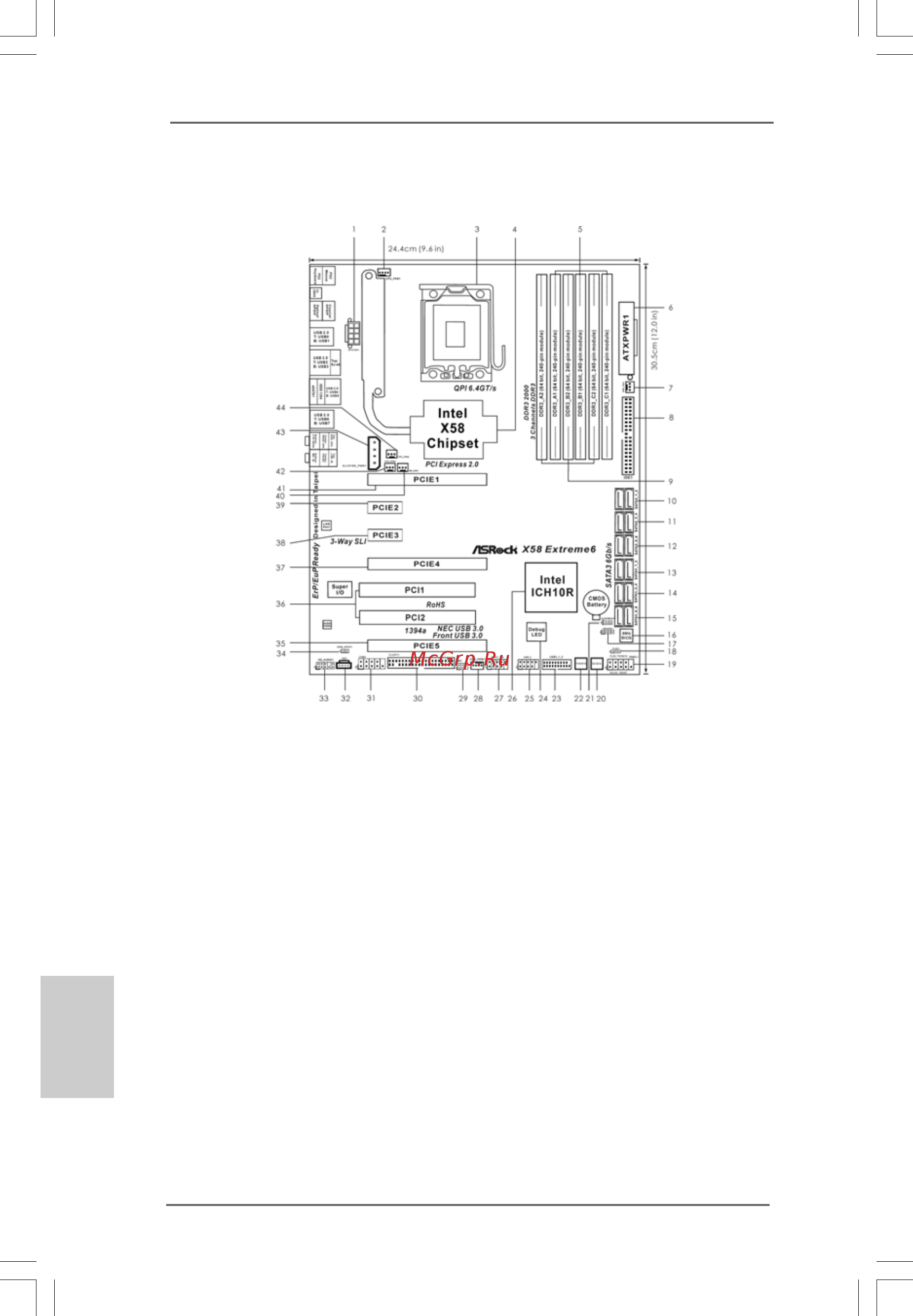 ASRock X58 Extreme6 [2/293] Motherboard layout motherboard layout motherboard layout motherboard layout motherboard layout