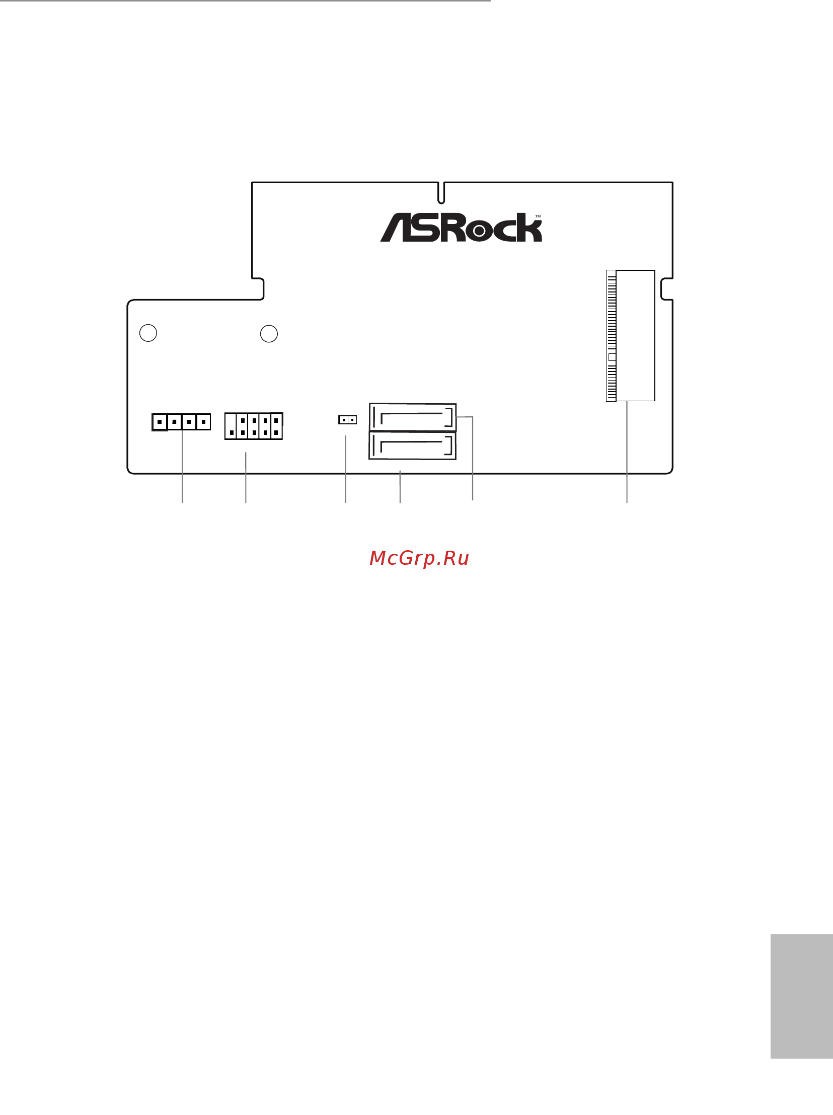 ASRock Z490 Phantom Gaming-ITX/TB3 [6/196] I o expansion card for front socket