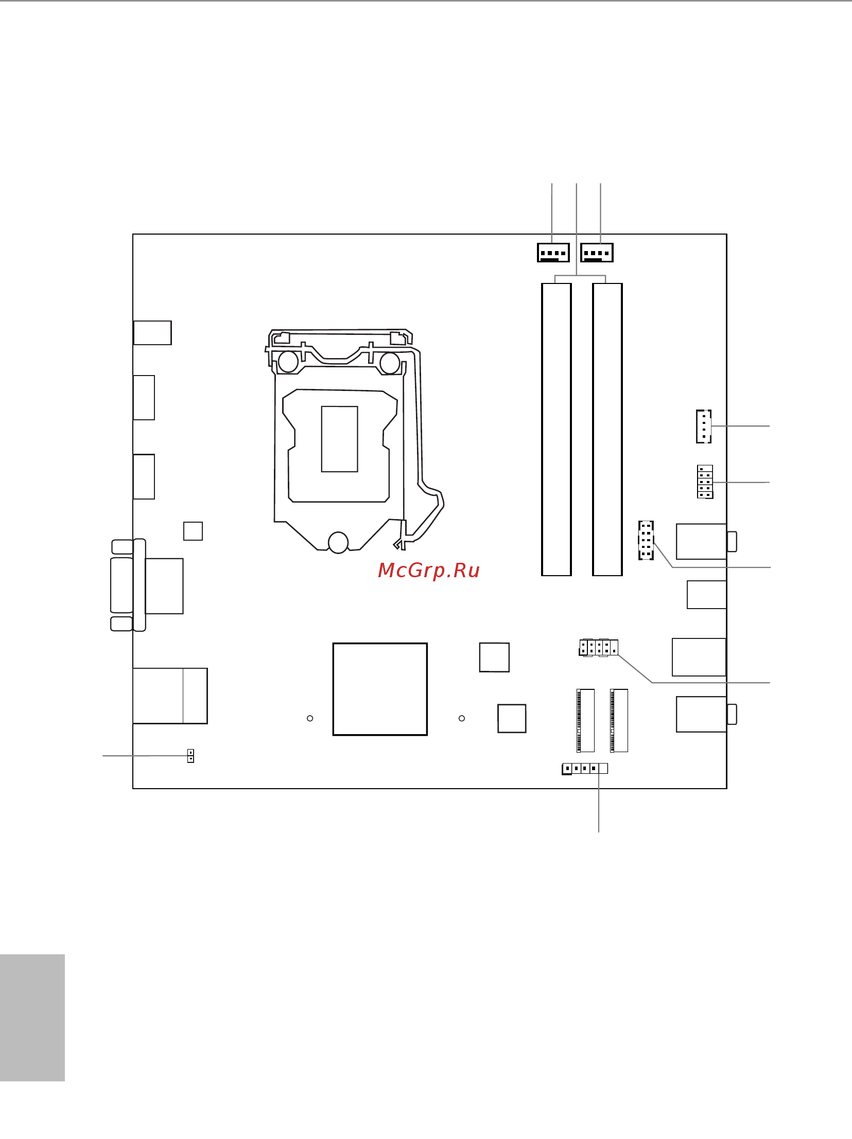 ASRock H310M-STX [11/65] Motherboard layout