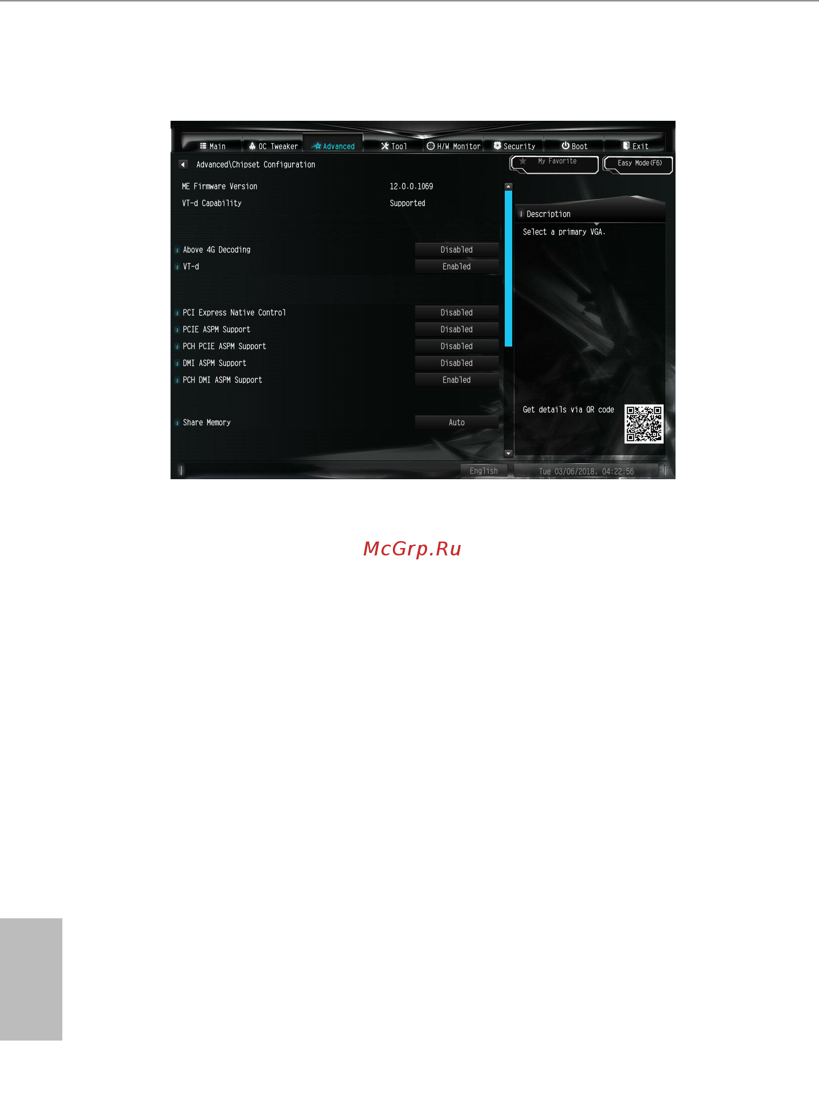 ASRock H310M-STX [49/65] Chipset configuration