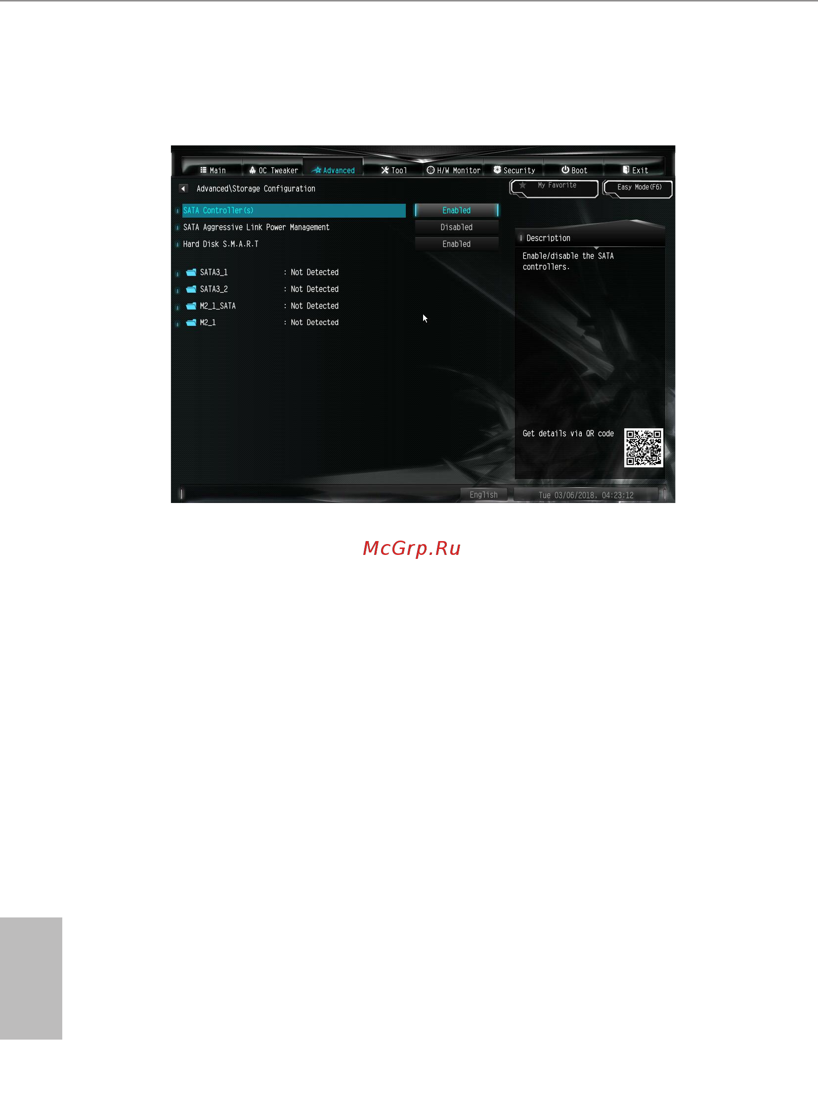 ASRock H310M-STX [51/65] Storage configuration