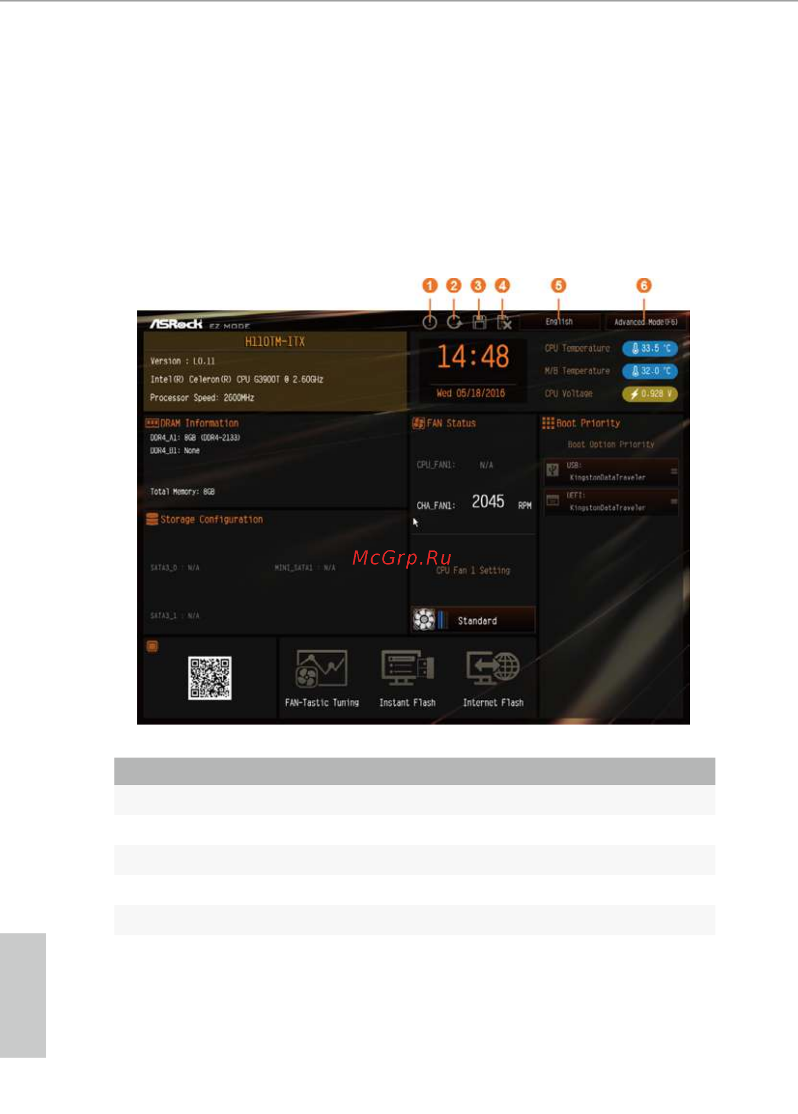 ASRock H110TM-ITX [41/72] Ez mode