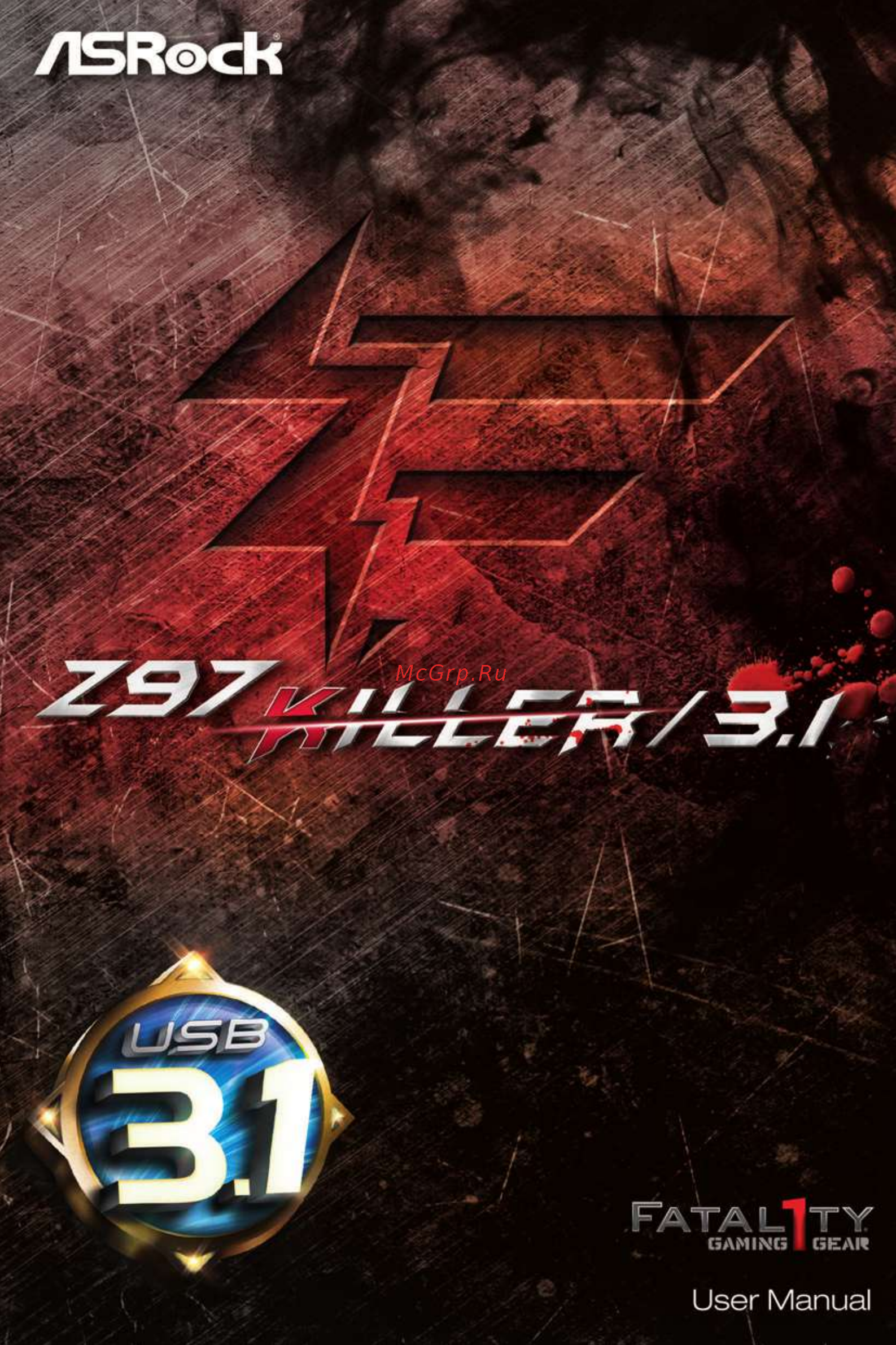 ASRock Fatal1ty Z97 Killer/3.1 Инструкция онлайн