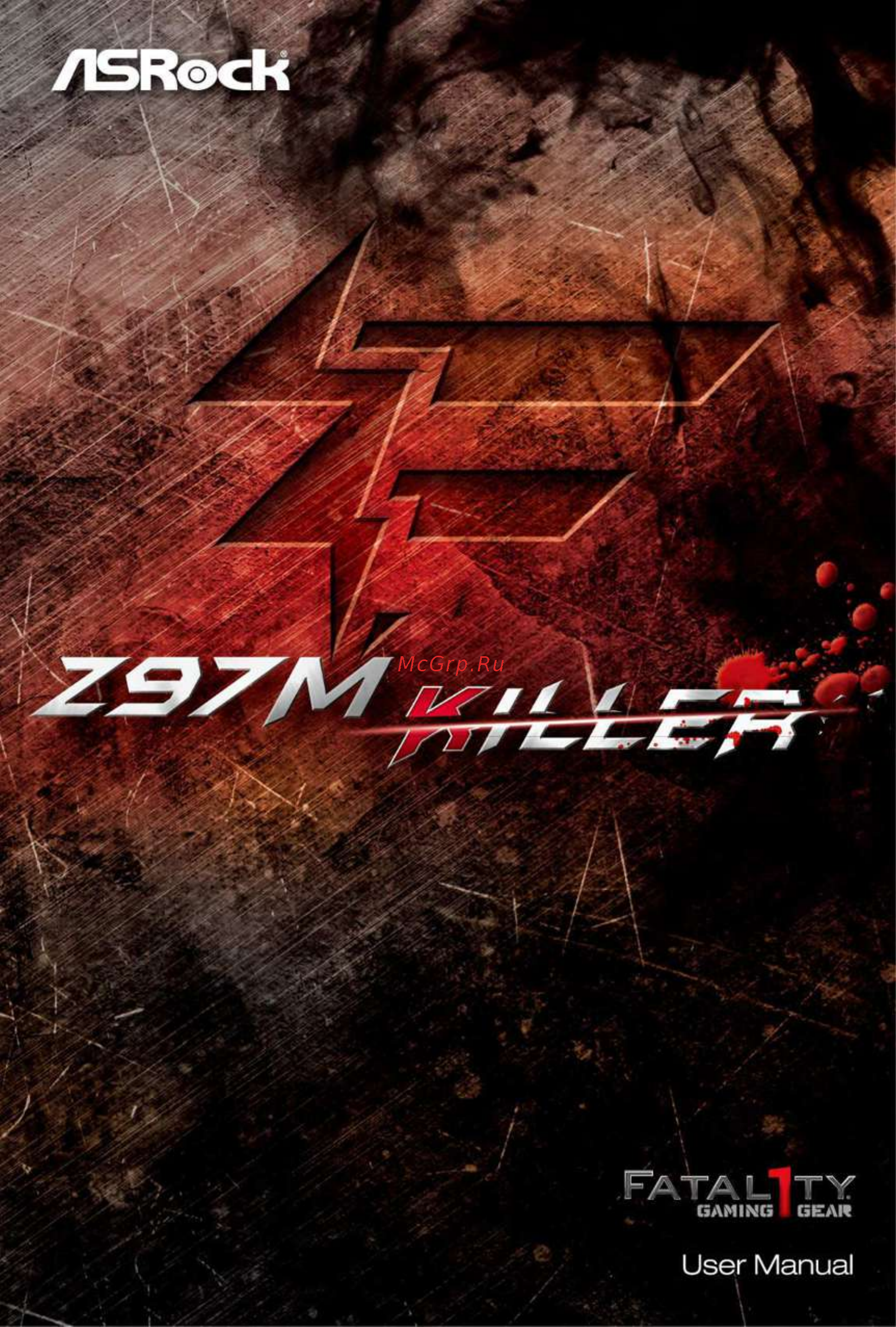 ASRock Fatal1ty Z97M Killer Инструкция онлайн