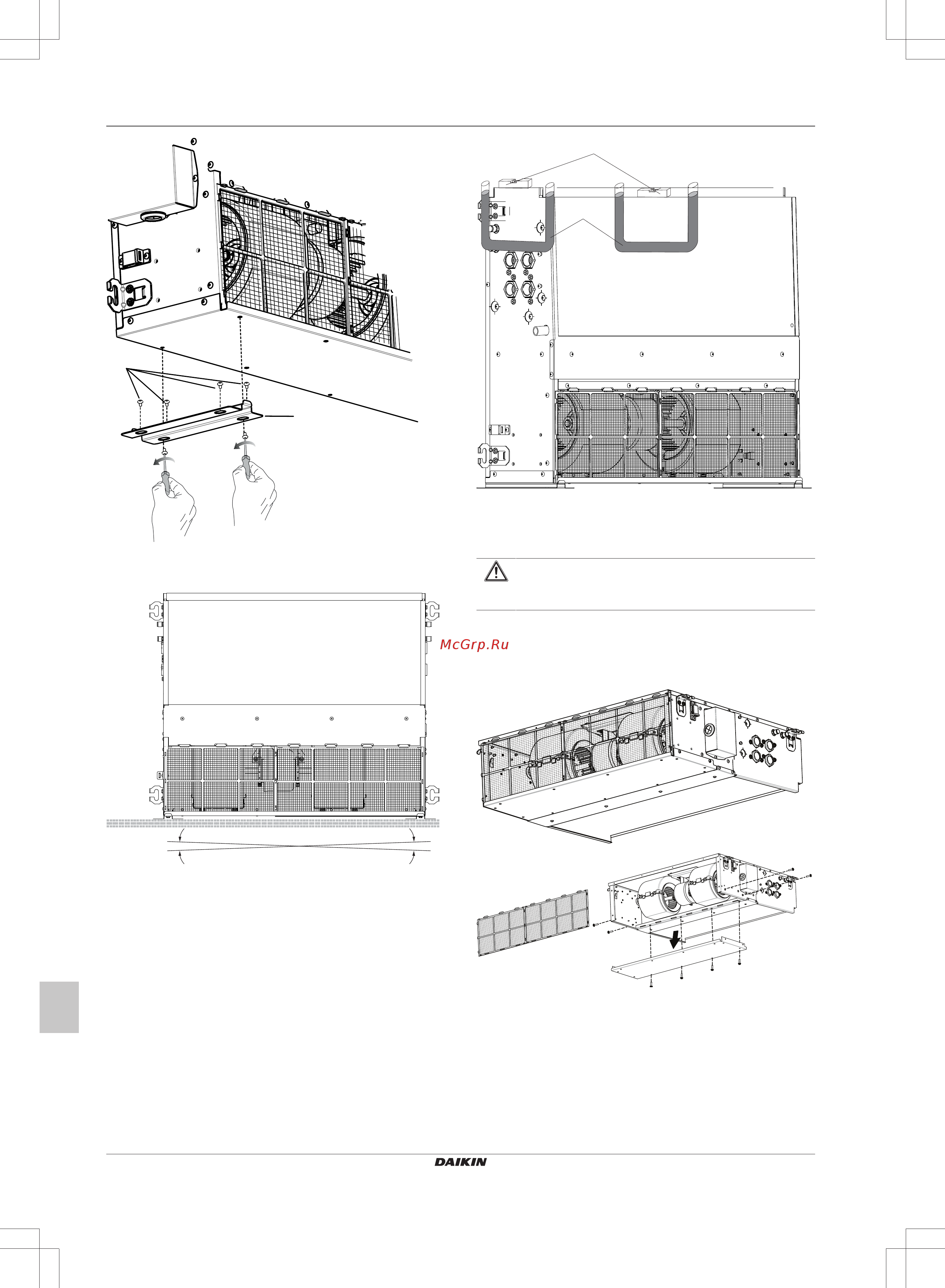 Daikin FWE10DATN5V3-R [152/200] Вертикальный монтаж вместо горизонтального