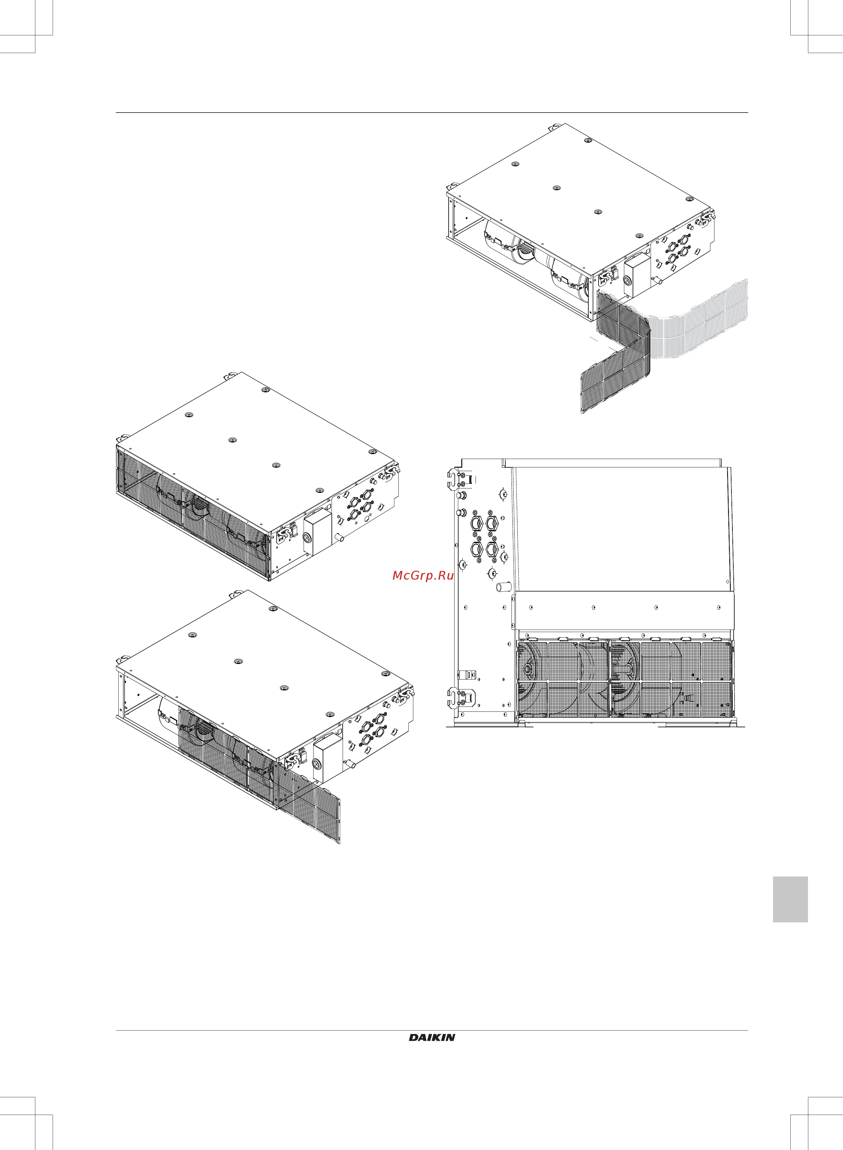 Daikin FWE10DATN5V3-R [159/200] Правила чистки воздушного фильтра