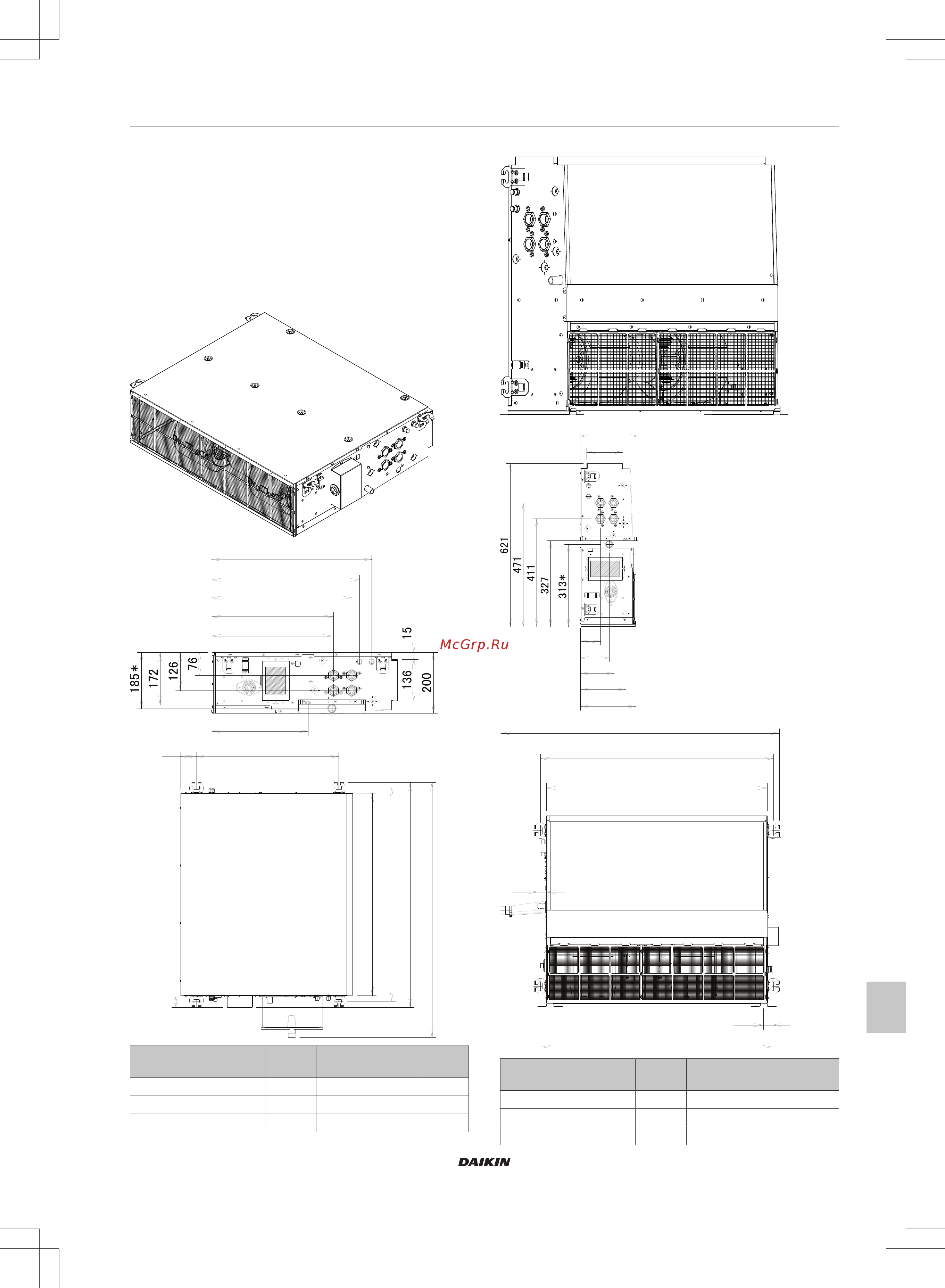 Daikin FWE11DAFN5V3-R [161/200] Технические данные