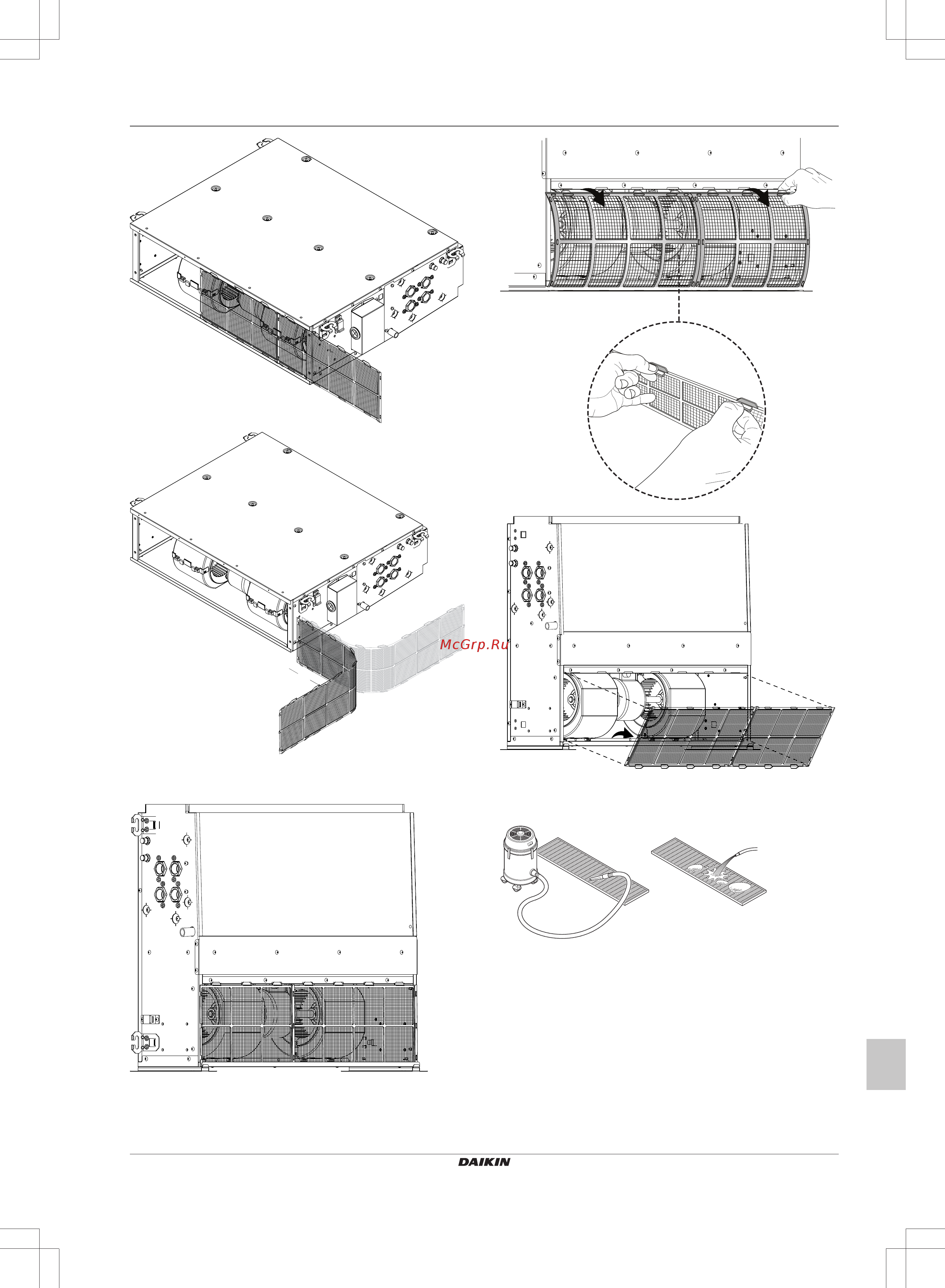 Daikin FWE10DATN5V3-R [177/200] Bakım ve servis