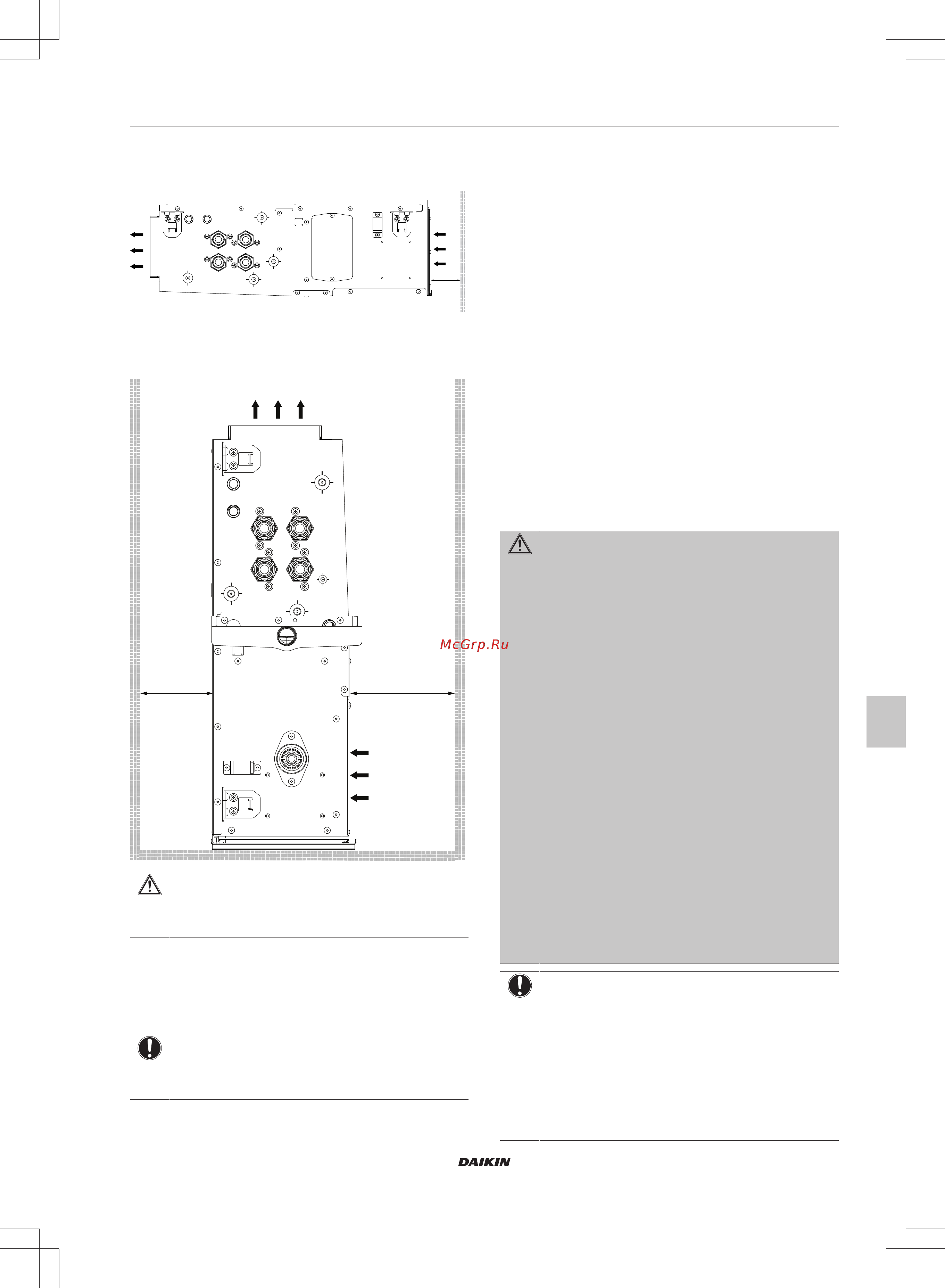 Daikin FWE11DAFN5V3-R [59/200] De waterleidingen voorbereiden