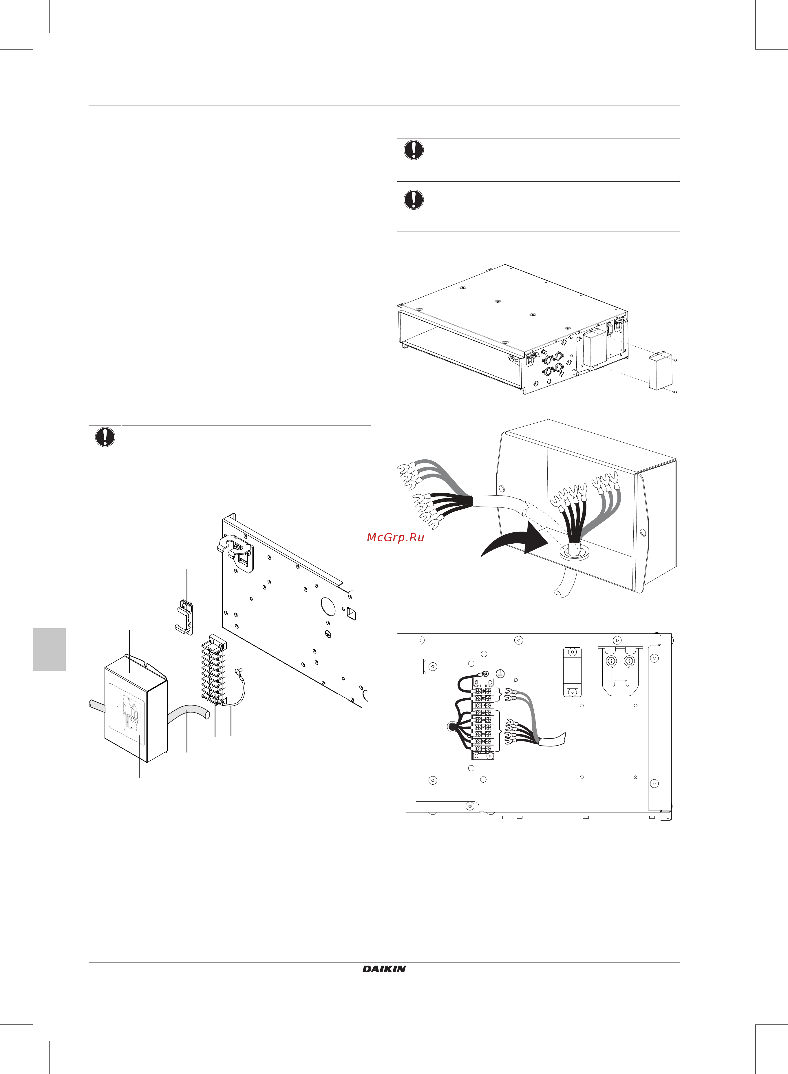 Daikin FWE11DAFN5V3-R [82/200] Conexión del cableado eléctrico en la unidad fan coil